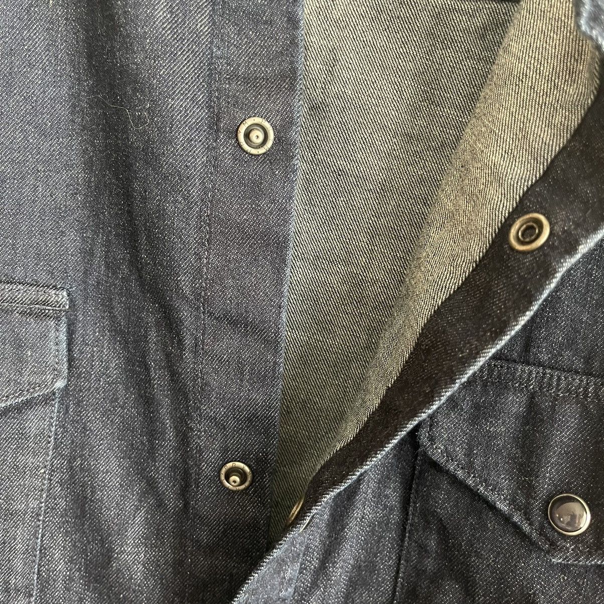Goodlife Goodlife Button Down Long Sleeve Western Denim Indigo Shirt Size US XL / EU 56 / 4 - 6 Thumbnail