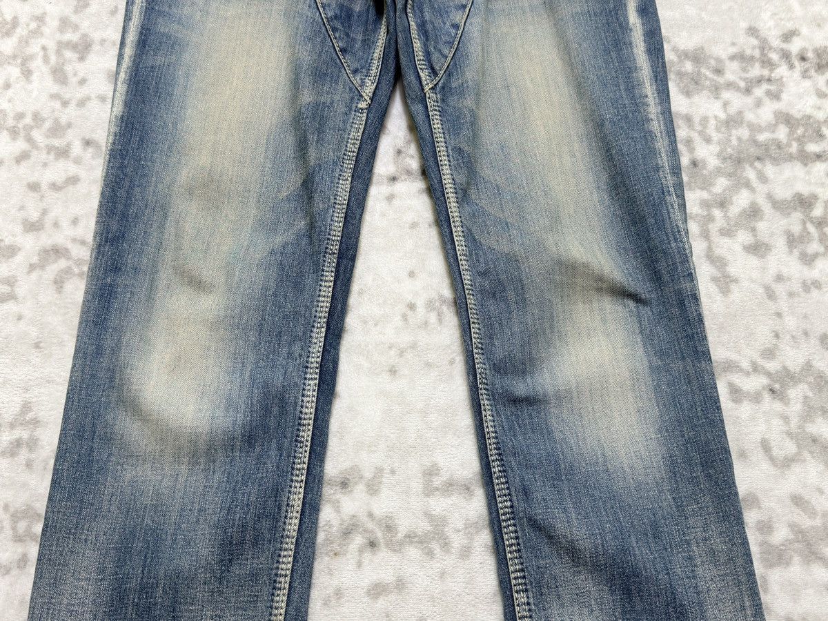 HIDEAWAYS Hideaways Nicole Mud Wash Zipper Straight Cut Jeans Size US 32 / EU 48 - 6 Thumbnail