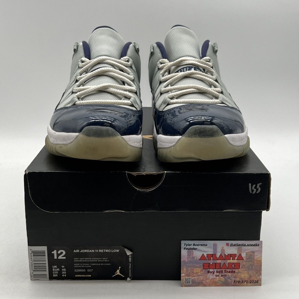 Jordan Brand Air Jordan 11 low Georgetown Size US 12 / EU 45 - 2 Thumbnail