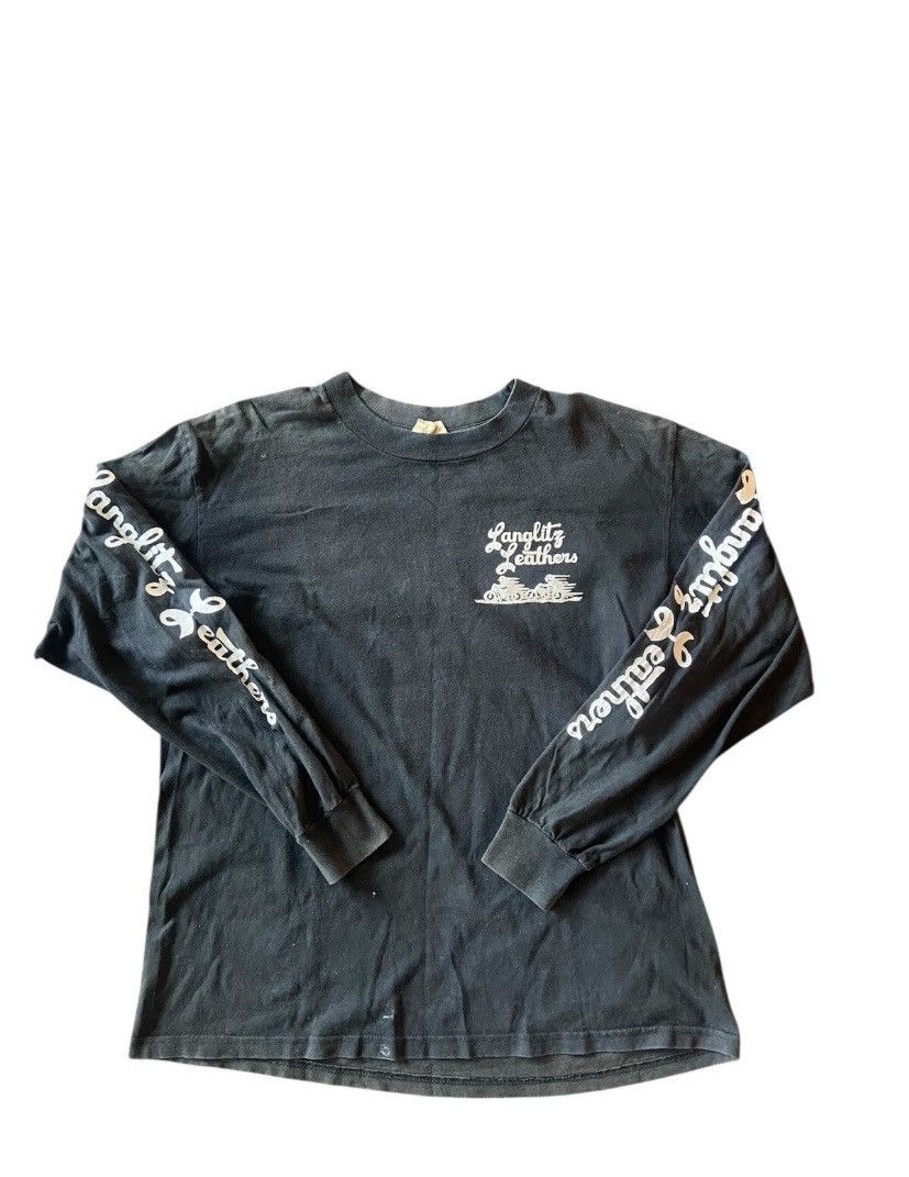 Other Langlitz Leathers Longsleeve T-Shirt Size US L / EU 52-54 / 3 - 2 Thumbnail