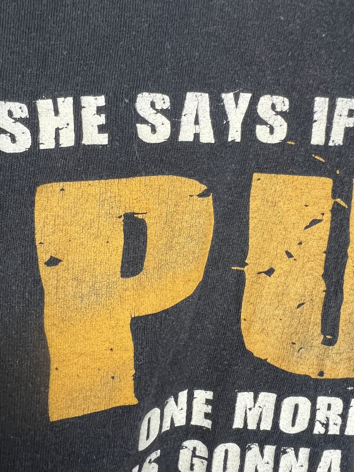 Vintage Vintage Y2K Humour Tee I’M GONNA MISS HER T-Shirt Size US M / EU 48-50 / 2 - 6 Thumbnail