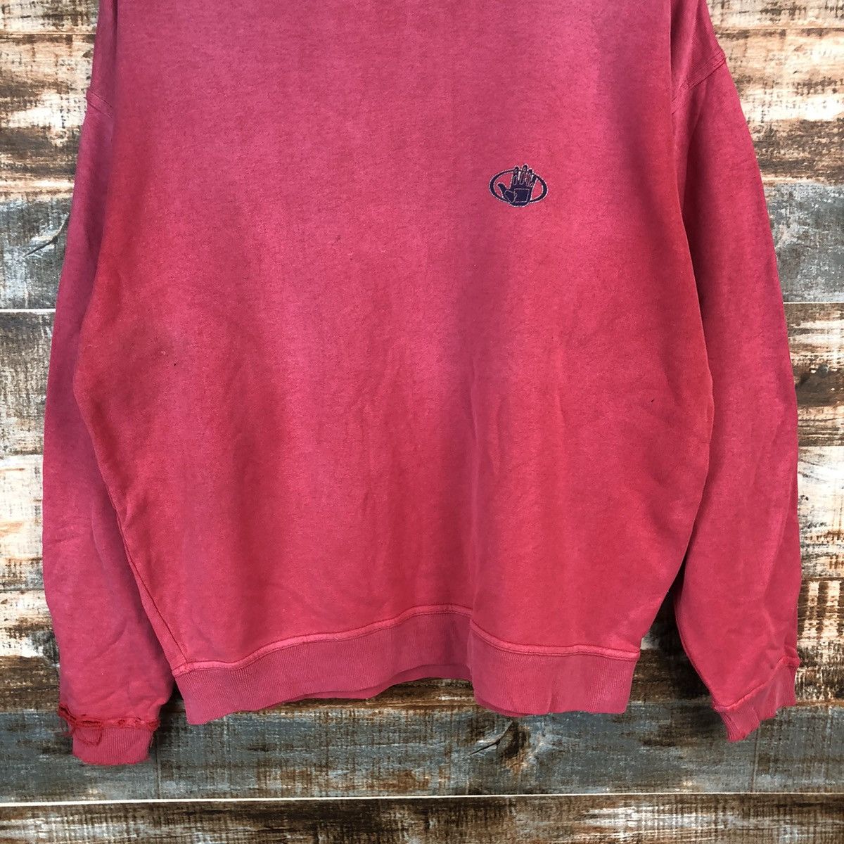 Body Glove Body Glove faded ripped vintage thrased Sweatshirt #A1384 Size US M / EU 48-50 / 2 - 9 Thumbnail