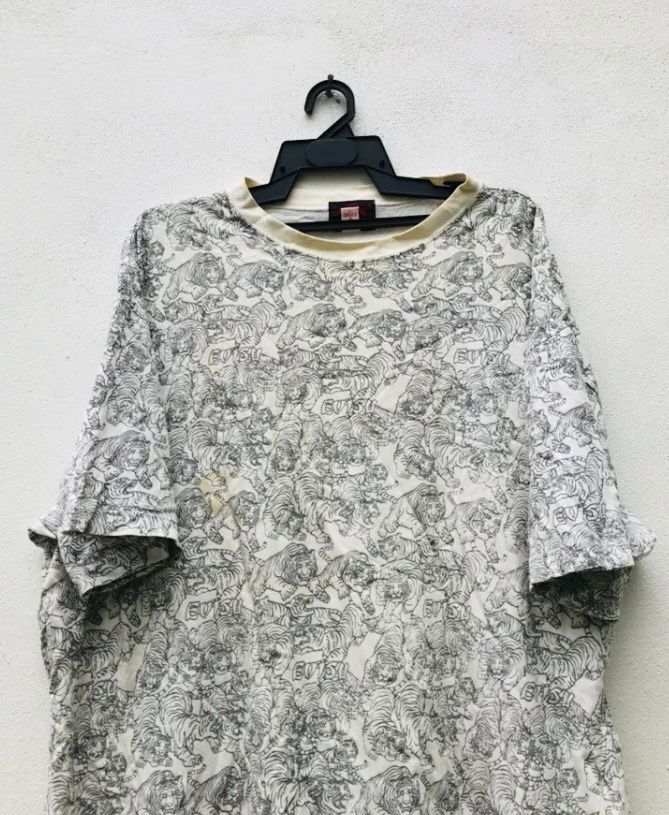 Japanese Brand Vintage Evisu Tiger Fullprint Japanese Fashion Style Size US XXL / EU 58 / 5 - 3 Thumbnail