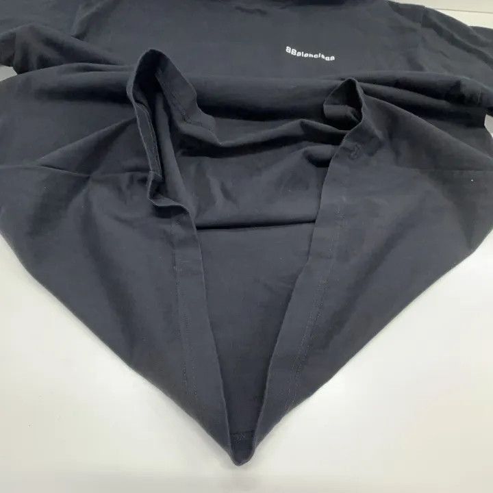 Balenciaga Balenciaga Black Logo T-shirt for Women 0079-2507 Size XS / US 0-2 / IT 36-38 - 7 Thumbnail