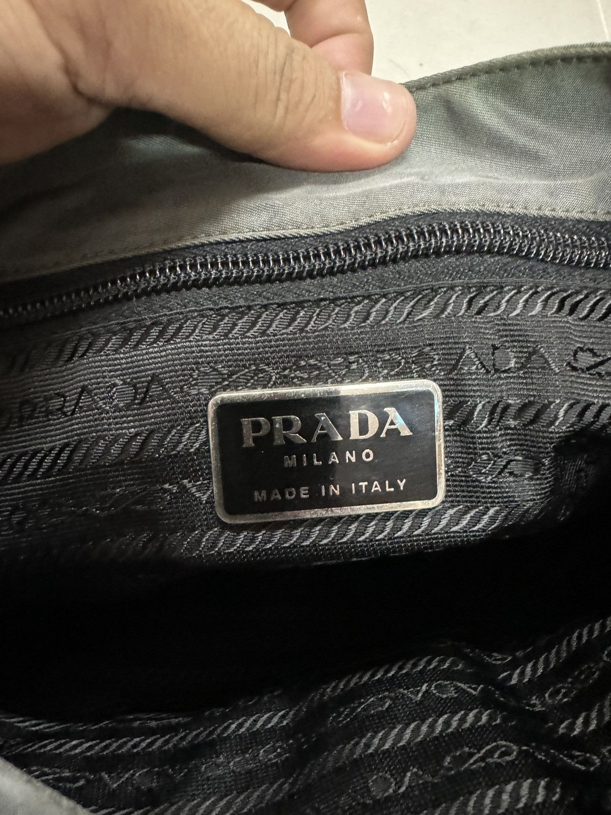 Prada Vtg🔥Prada Tessuto Nylon Green Buckle Crossbody Shoulder Bag Size ONE SIZE - 21 Thumbnail