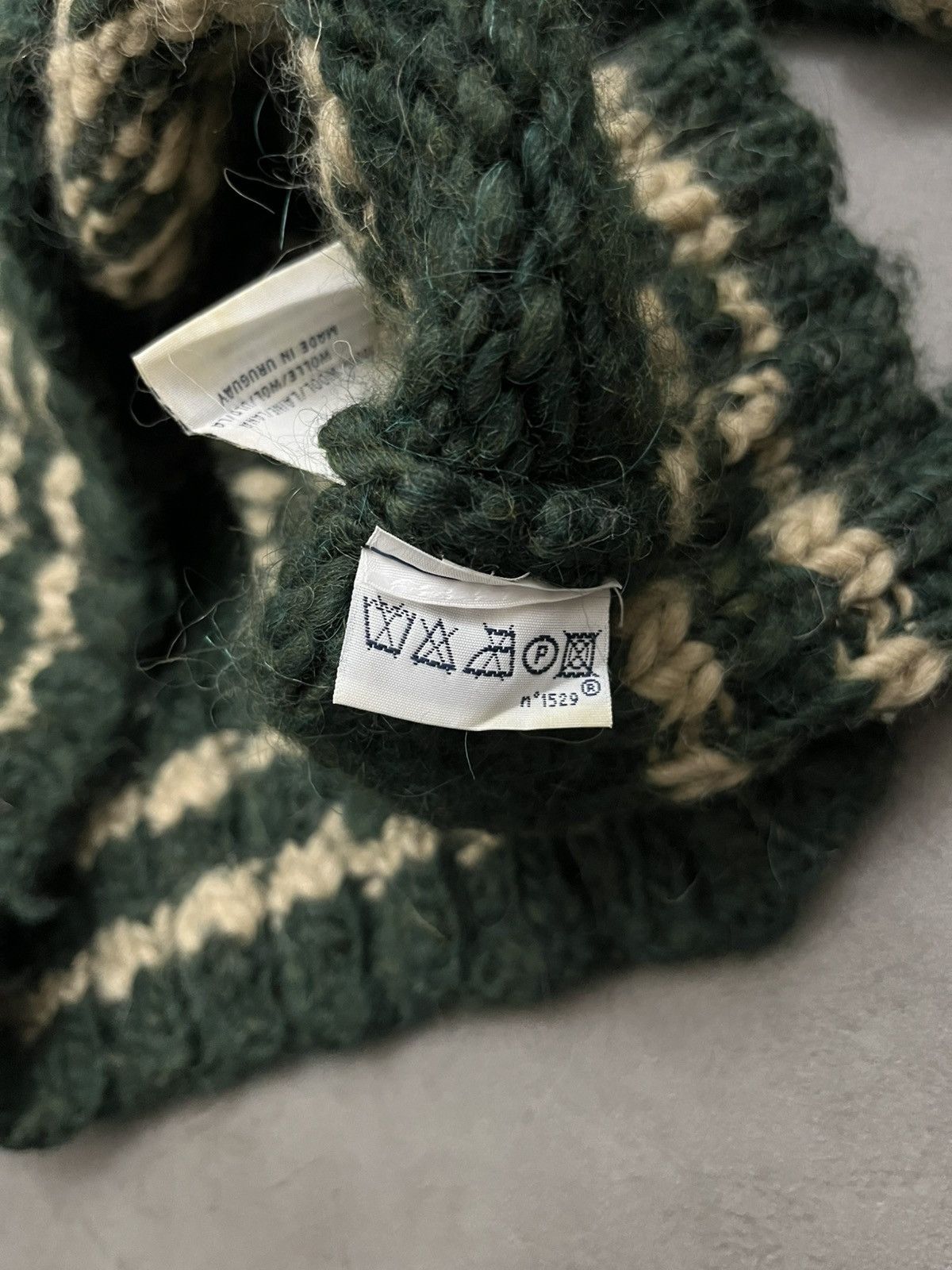 Polo Ralph Lauren Vintage 90s polo ralph lauren hand knit sweater 100% wool Size US L / EU 52-54 / 3 - 6 Thumbnail