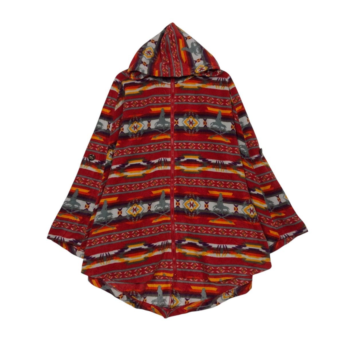 Hysteric Glamour 🔥RICH RED FULL PRINT DESIGN CLOAKS HYSTERIC GLAMOUR Size US L / EU 52-54 / 3 - 3 Thumbnail