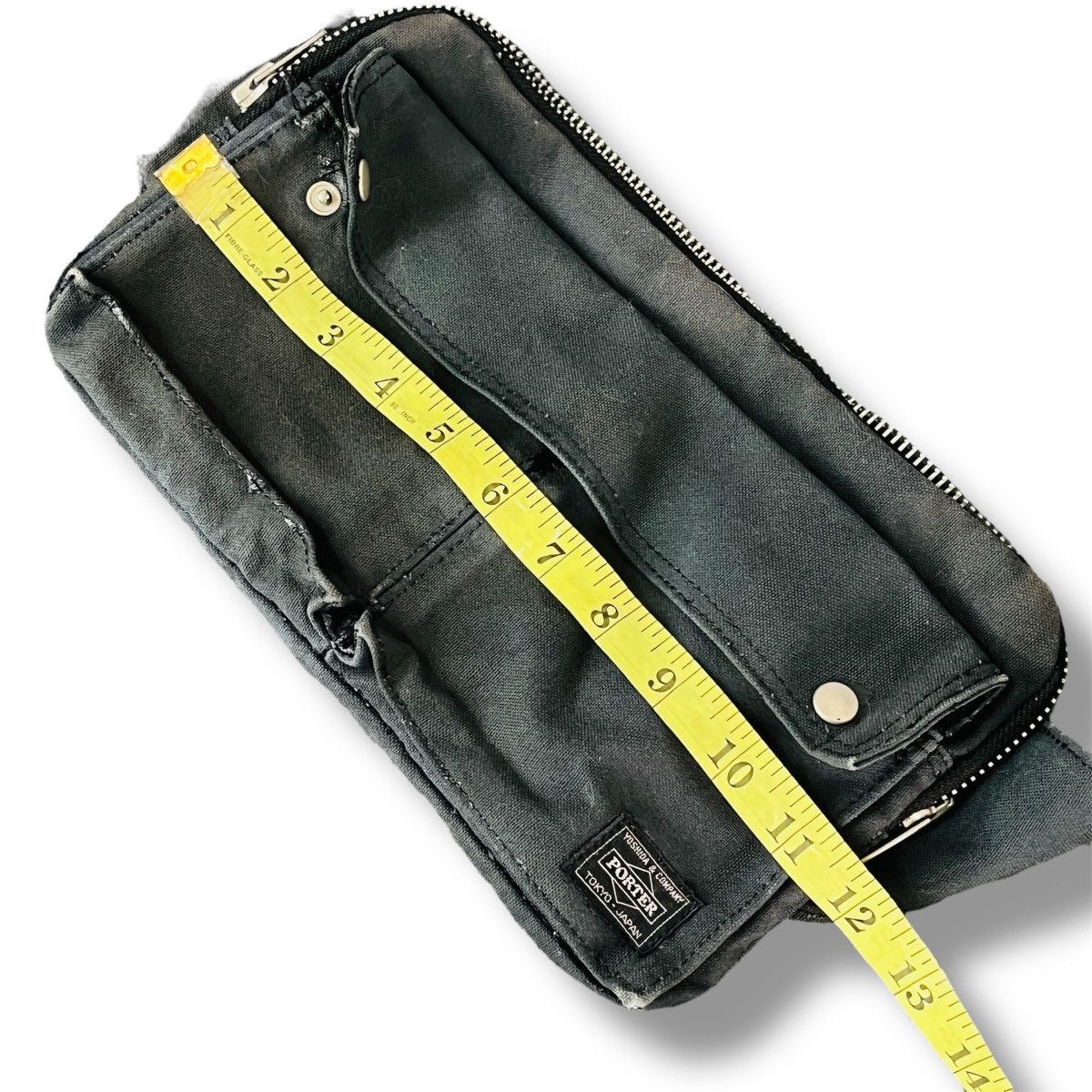 Porter × Vintage Distressed PORTER Cross Body Canvas Bag Size ONE SIZE - 19 Thumbnail