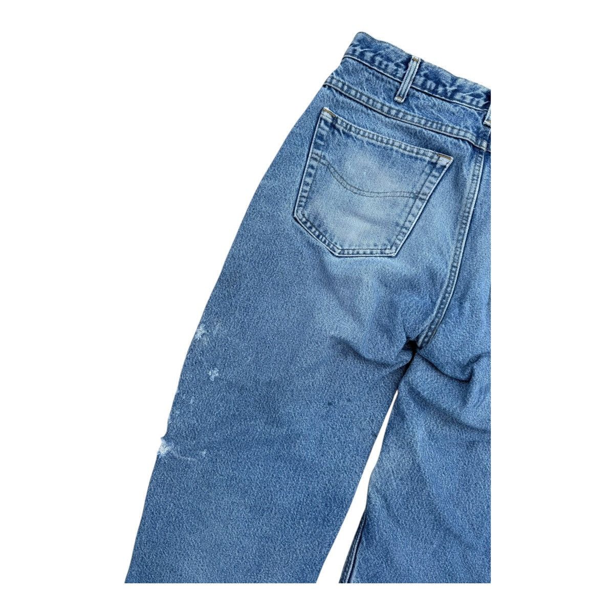 Carhartt Carhartt B21 DST Distressed Flannel-Lined Denim Jeans 34x30 Size US 34 / EU 50 - 9 Thumbnail