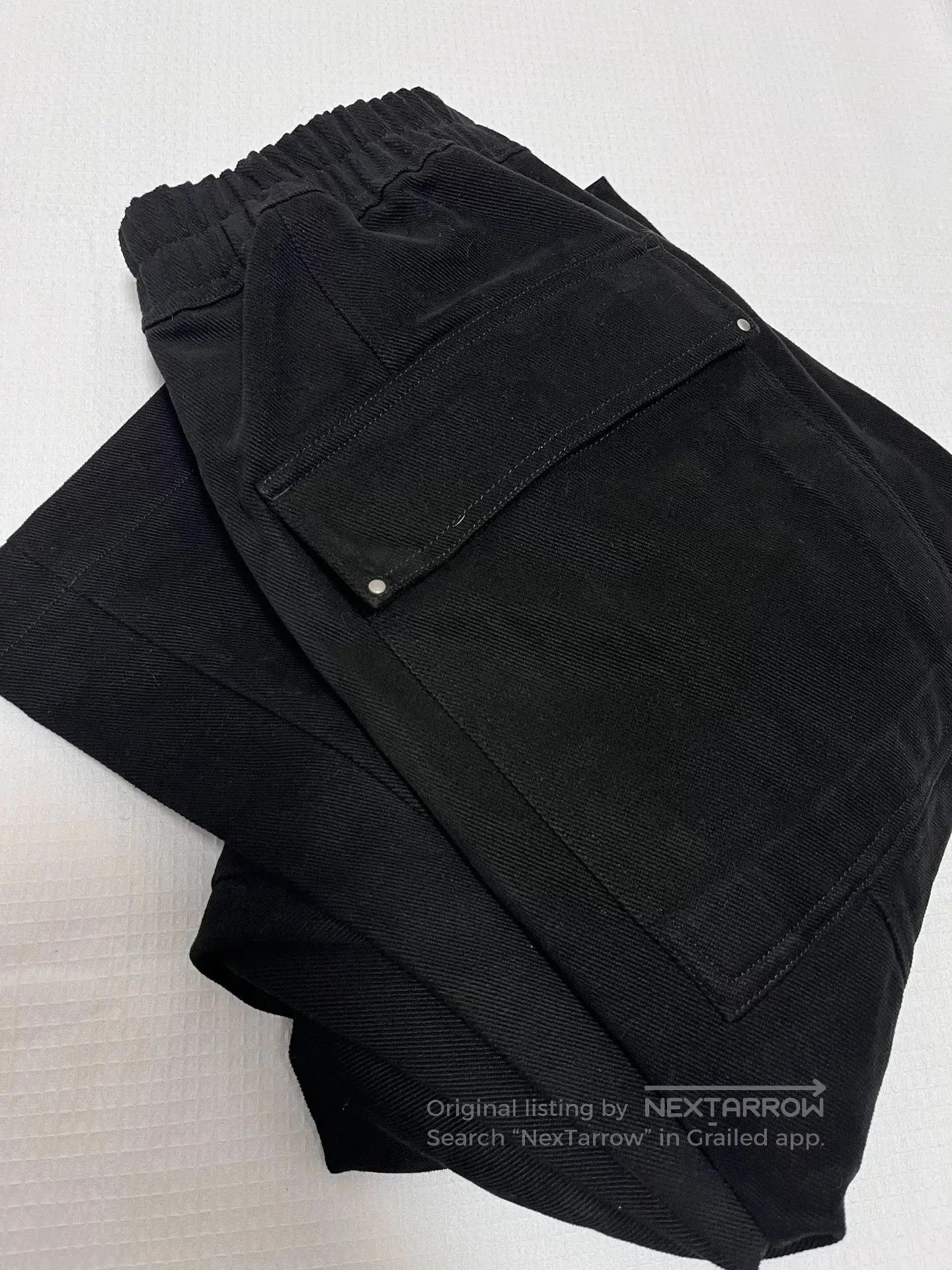 Rick Owens Rick Owens Solid Drawstring Relaxed Pants 46. Size US 30 / EU 46 - 7 Thumbnail