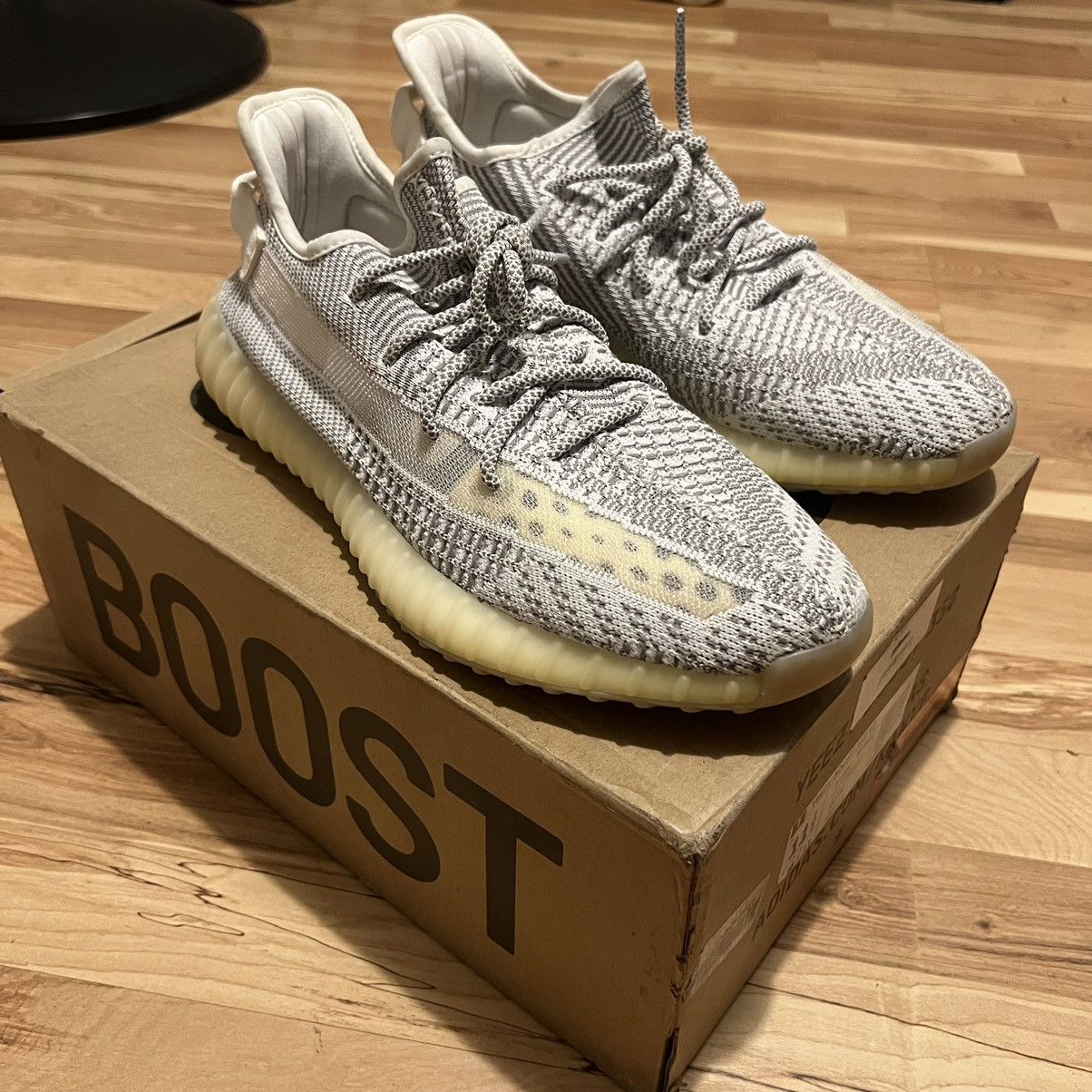 Adidas Yeezy 350 V2 Static Non-Reflective Sz 11.5