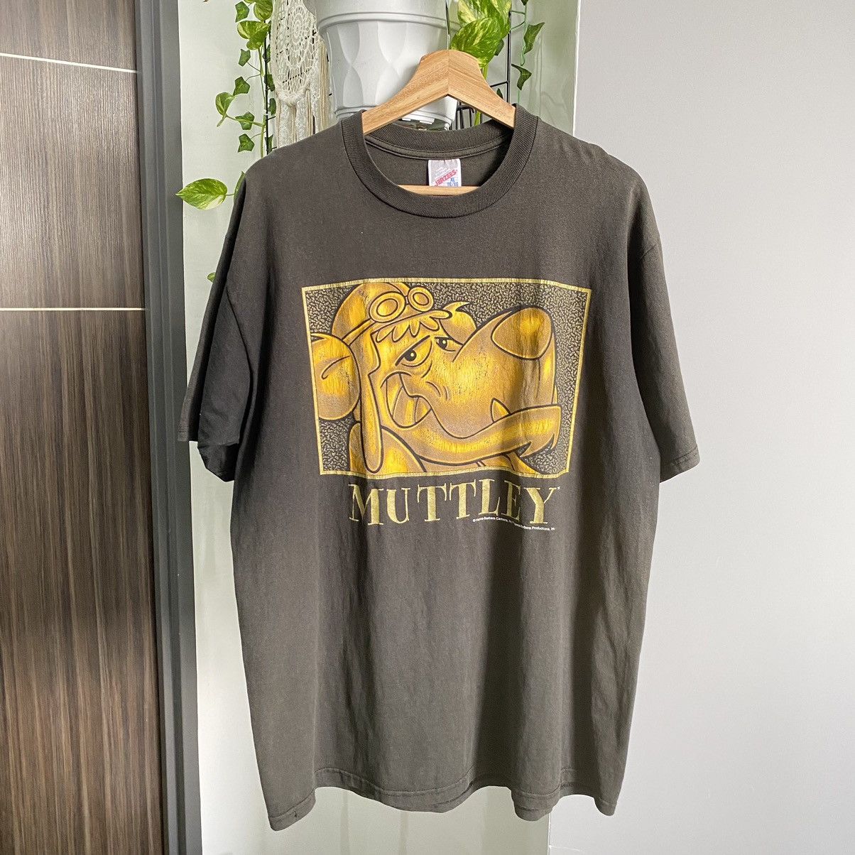 Vintage Thrashed Faded Vintage 90s Muttley Hanna ERD GRUNGE OG TEE Size US XL / EU 56 / 4 - 1 Thumbnail