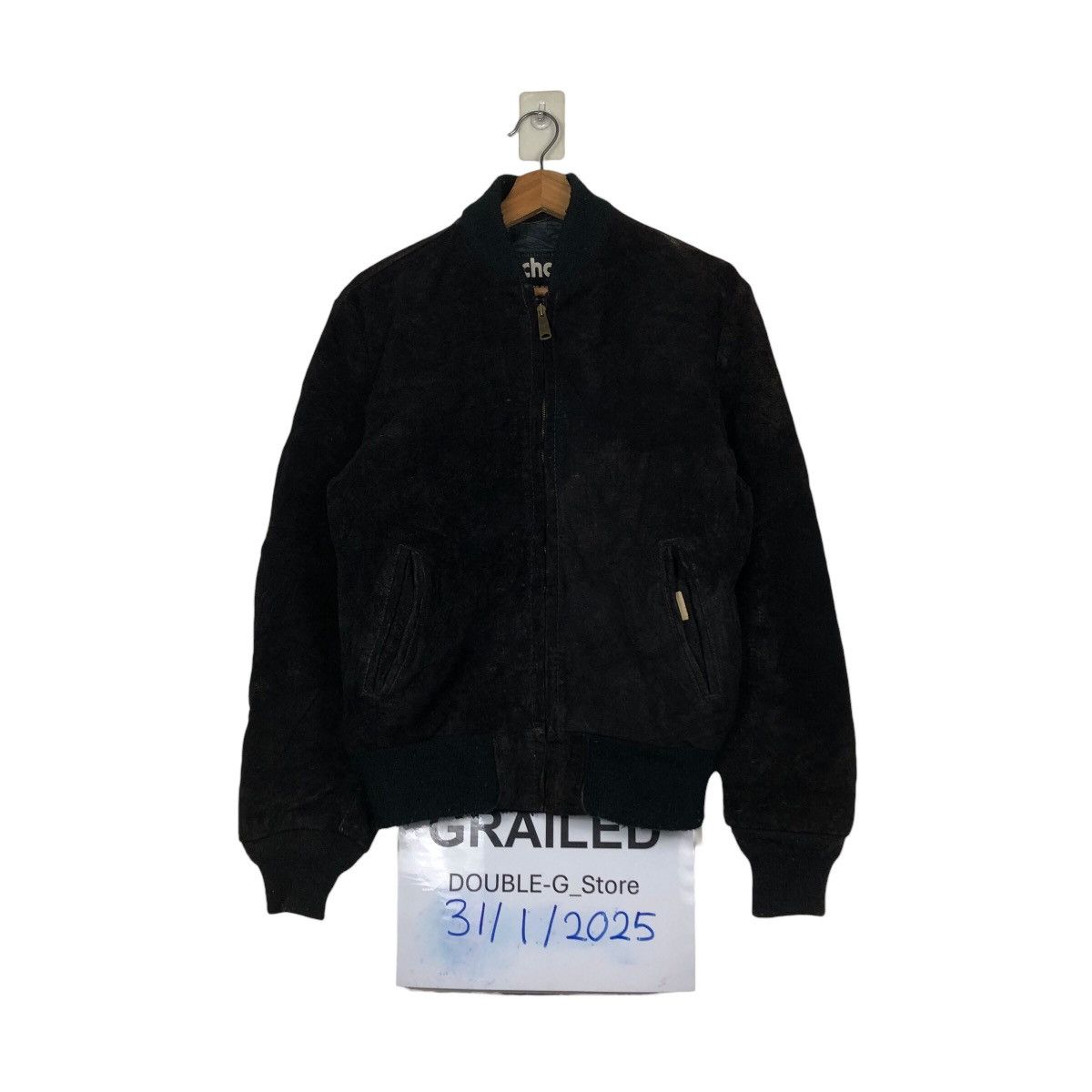 schott double zip suede jacket 📌VTG SCHOTT NYC SUEDE LEATHER JACKETS