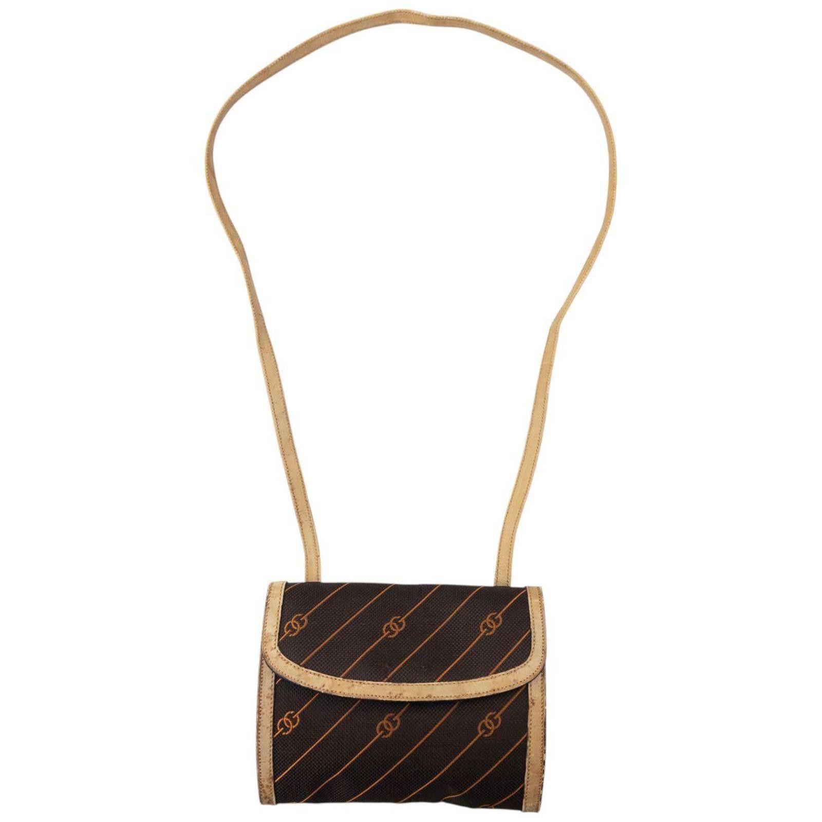 Gucci Vintage Gucci Striped Mini Crossbody Bag Size ONE SIZE - 2 Thumbnail