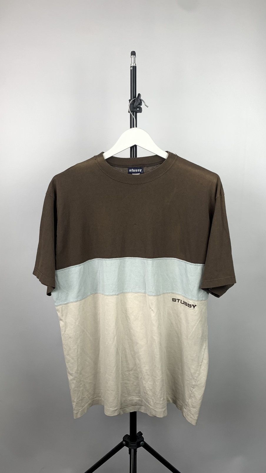 Band Tees × Streetwear × Stussy Vintage 80s Stussy tom tom aztec 