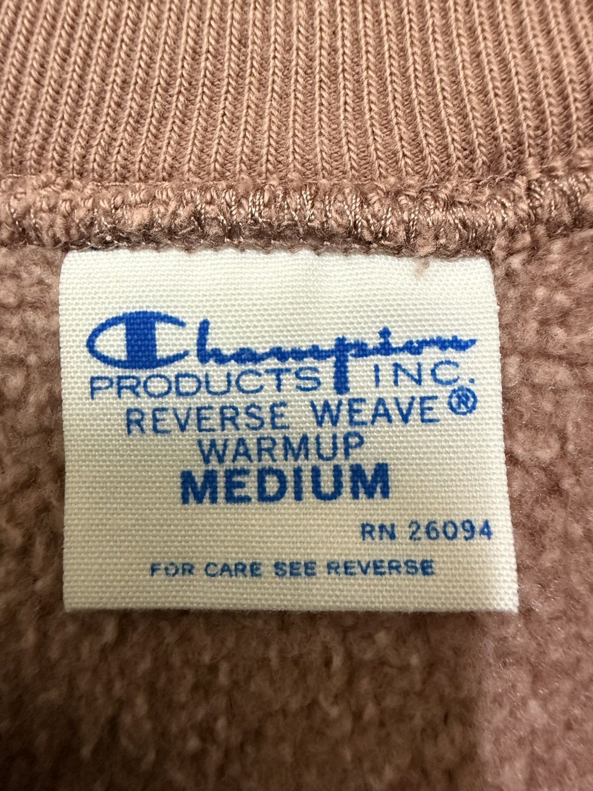 Champion Champion Reverse Weave Warmup Embroidery Logo Sweatshirt Size US S / EU 44-46 / 1 - 7 Thumbnail