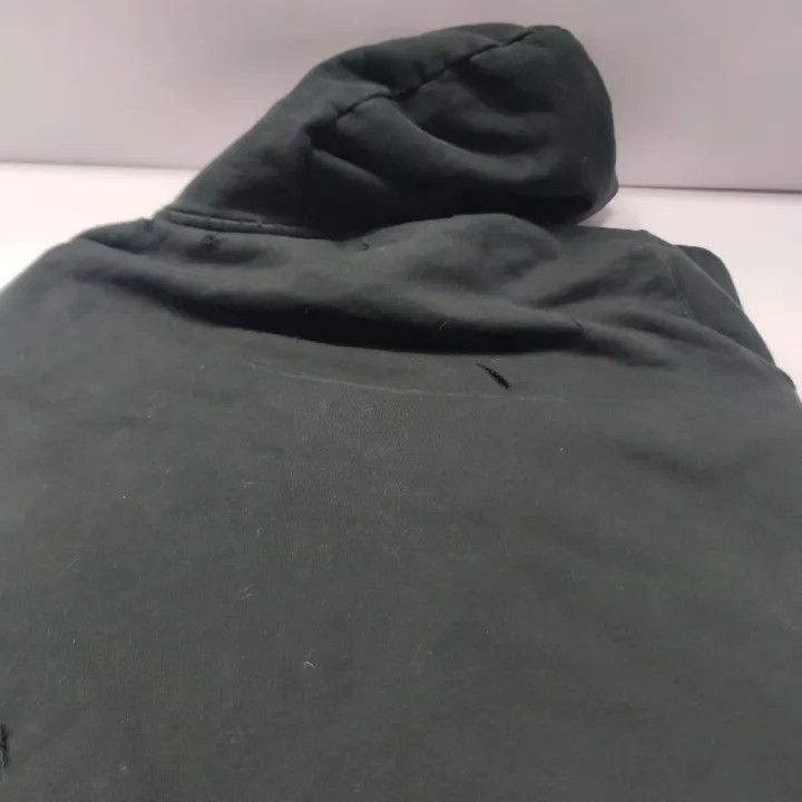 Balenciaga Balenciaga Hooded Long Sleeve Sweatshirt Black 0079-2507 Size M / US 6-8 / IT 42-44 - 3 Thumbnail