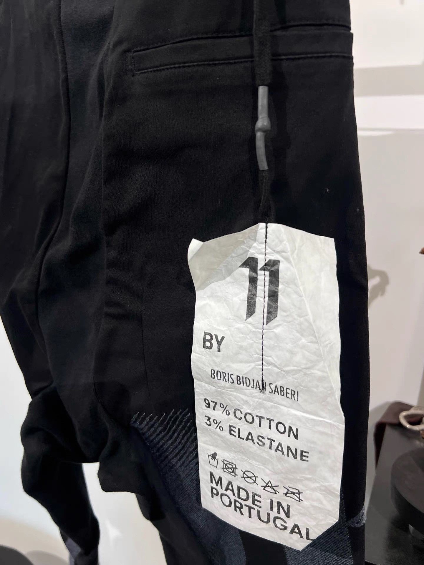 11 By Boris Bidjan Saberi Boris Bidjan Saberi 11bybbs Heavy Embroidered Pants K35 Size US 29 - 3 Thumbnail