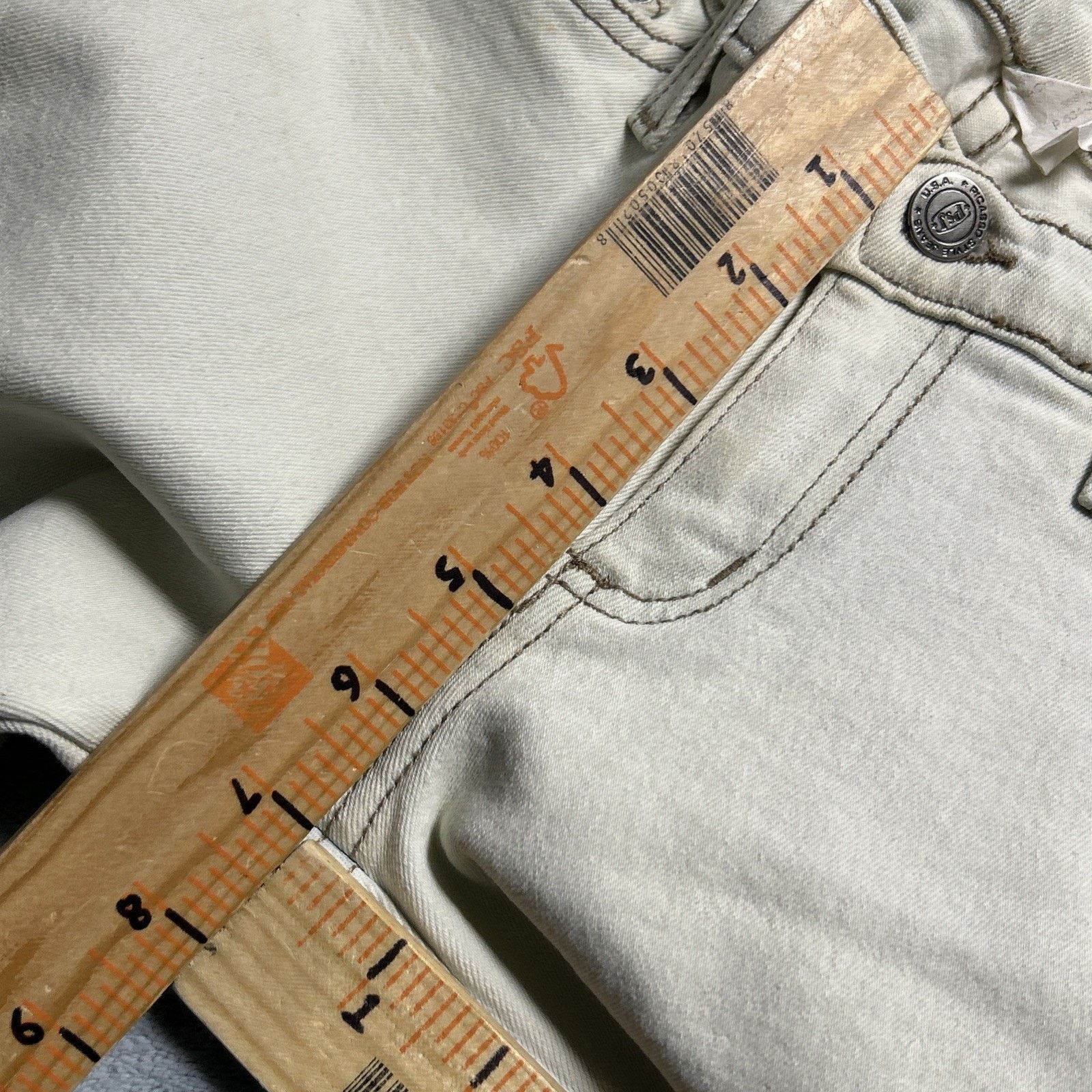 Levi's Beyond Baggy Jeans Womens 25x32 Raw Hems Flare Hamilton Wide Size 38" / US 16 / IT 52 - 14 Thumbnail