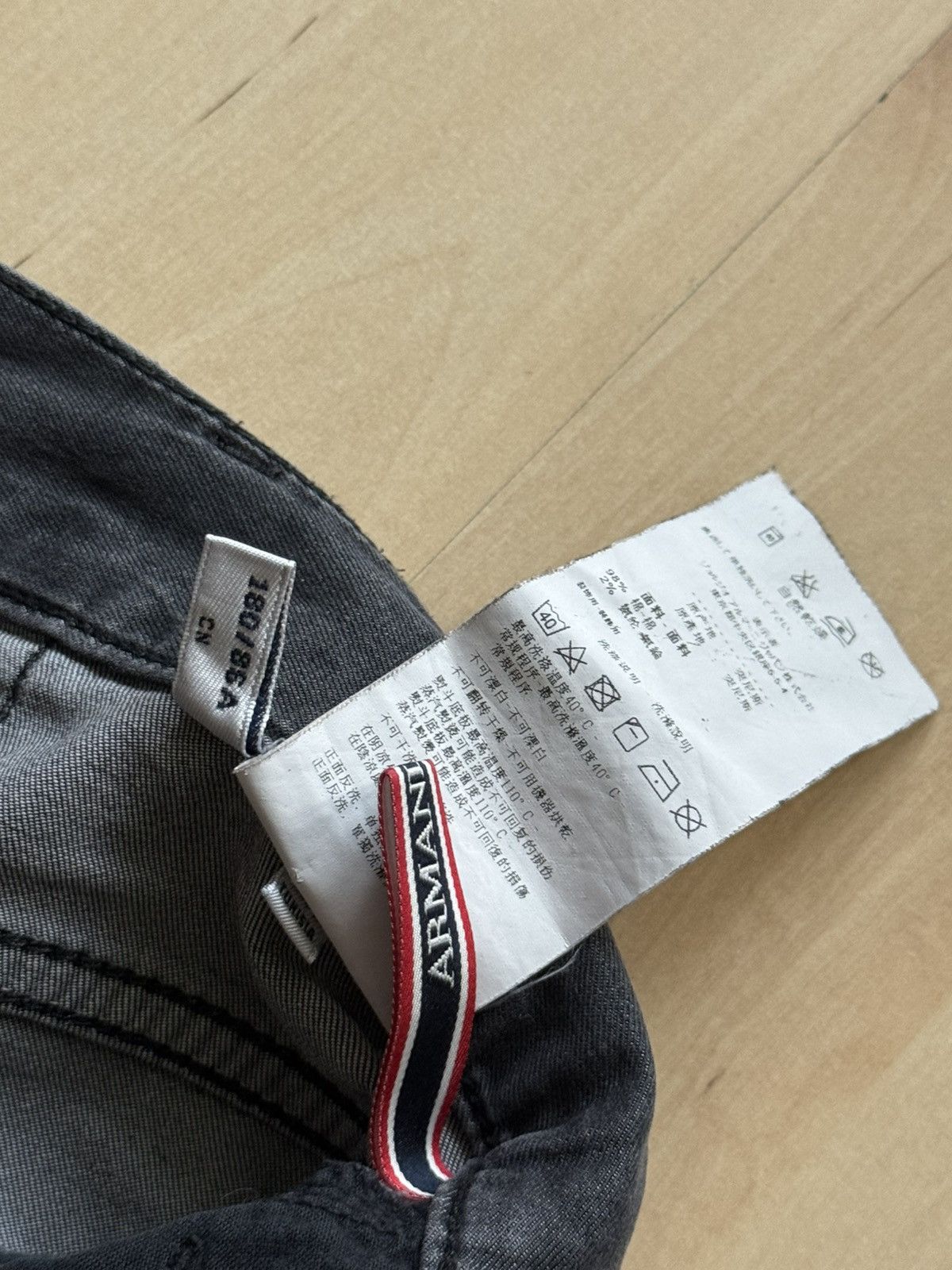 Giorgio Armani Giorgio Armani Jeans comfort fit straight denim jeans vtg Size US 34 / EU 50 - 11 Thumbnail