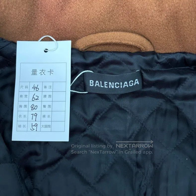 Balenciaga Balenciaga Color matching fleece fleece fleece jacket jack Size US S / EU 44-46 / 1 - 4 Thumbnail