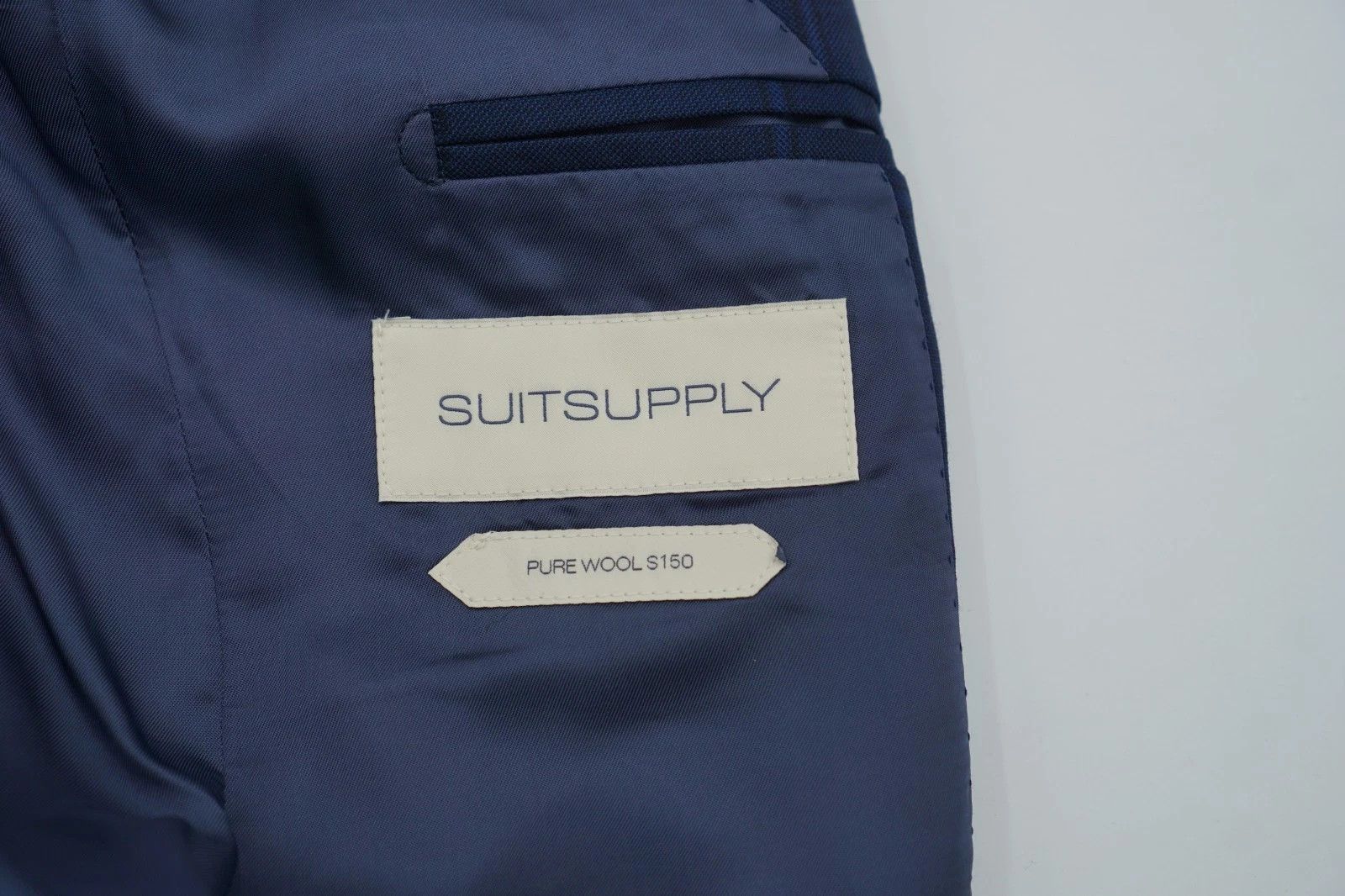 Suitsupply Men Suitsupply Blazer Carlo Barbera Lazio La Spalla US34 Size 34R - 5 Thumbnail