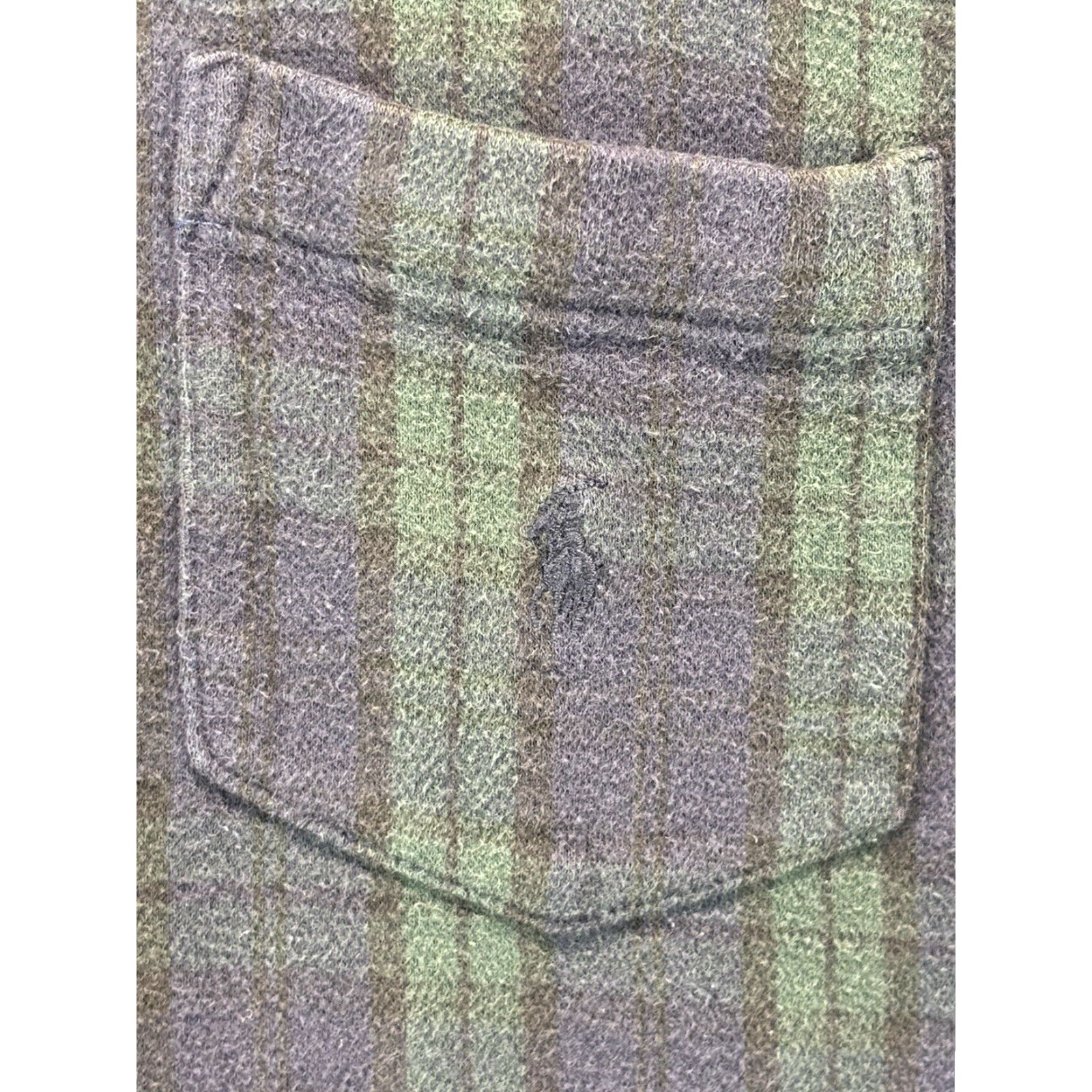 Polo Ralph Lauren Vtg Polo Ralph Lauren Plaid Shirt Sz XLarge Men’s Single Pocket 90’s Made Canada Size US XL / EU 56 / 4 - 4 Thumbnail