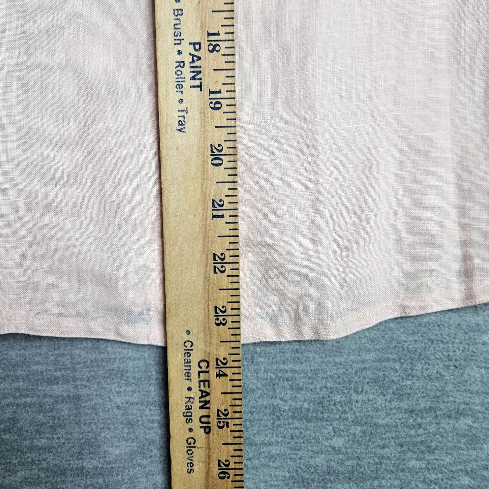 Vintage Sutton Studio Blouse Shirt Linen Light Pink Button Up Size 12 Women Regular XS? Size XL / US 12-14 / IT 48-50 - 4 Thumbnail