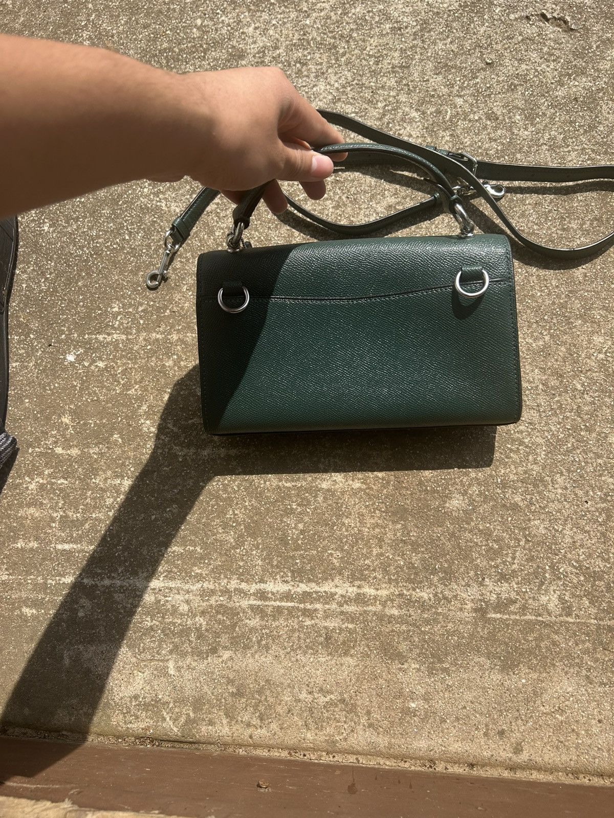 Coach Coach Green Leather Turnlock Crossbody Size ONE SIZE - 5 Thumbnail