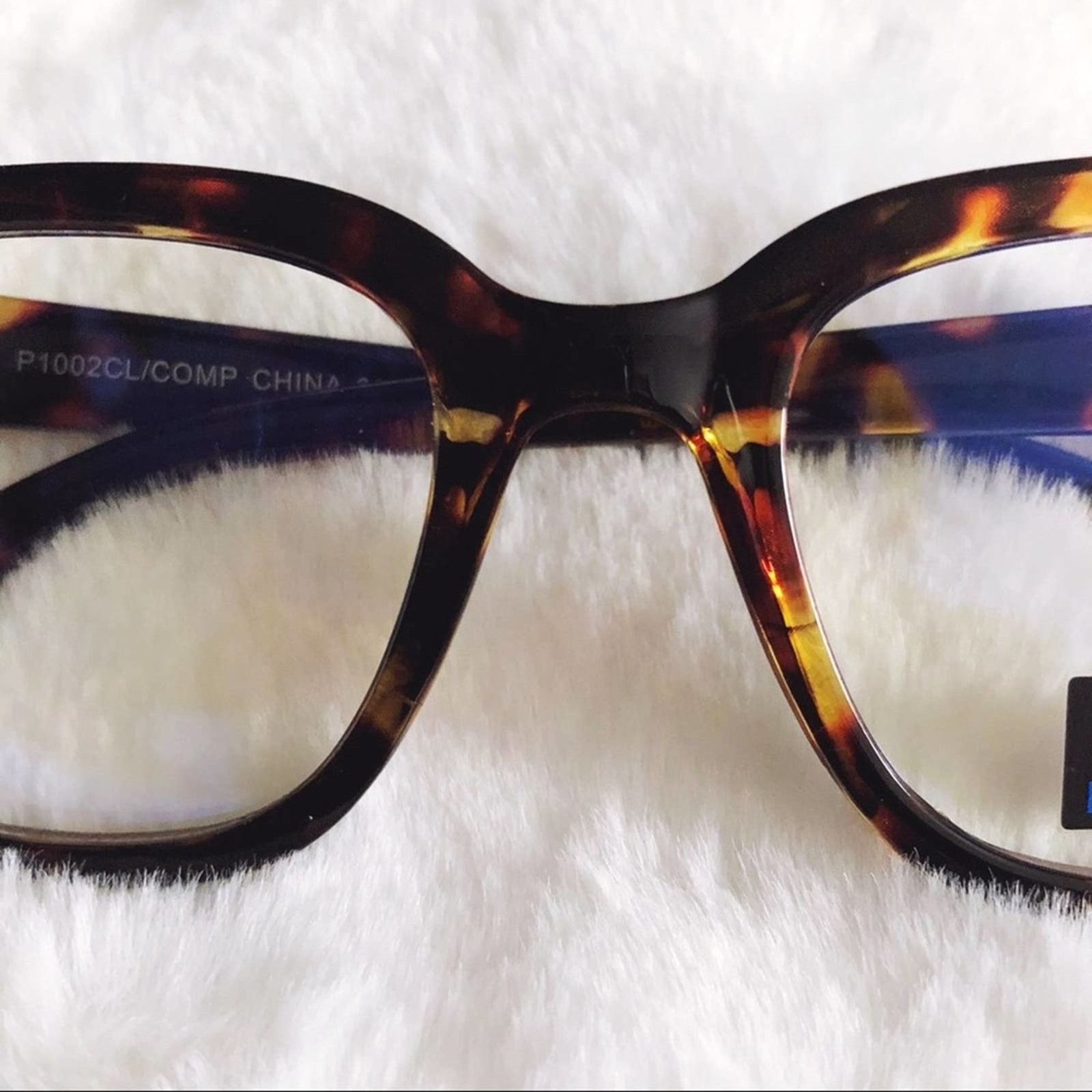 Other Bella Brown Pattern Computer Blue Light Glasses Size ONE SIZE - 4 Thumbnail