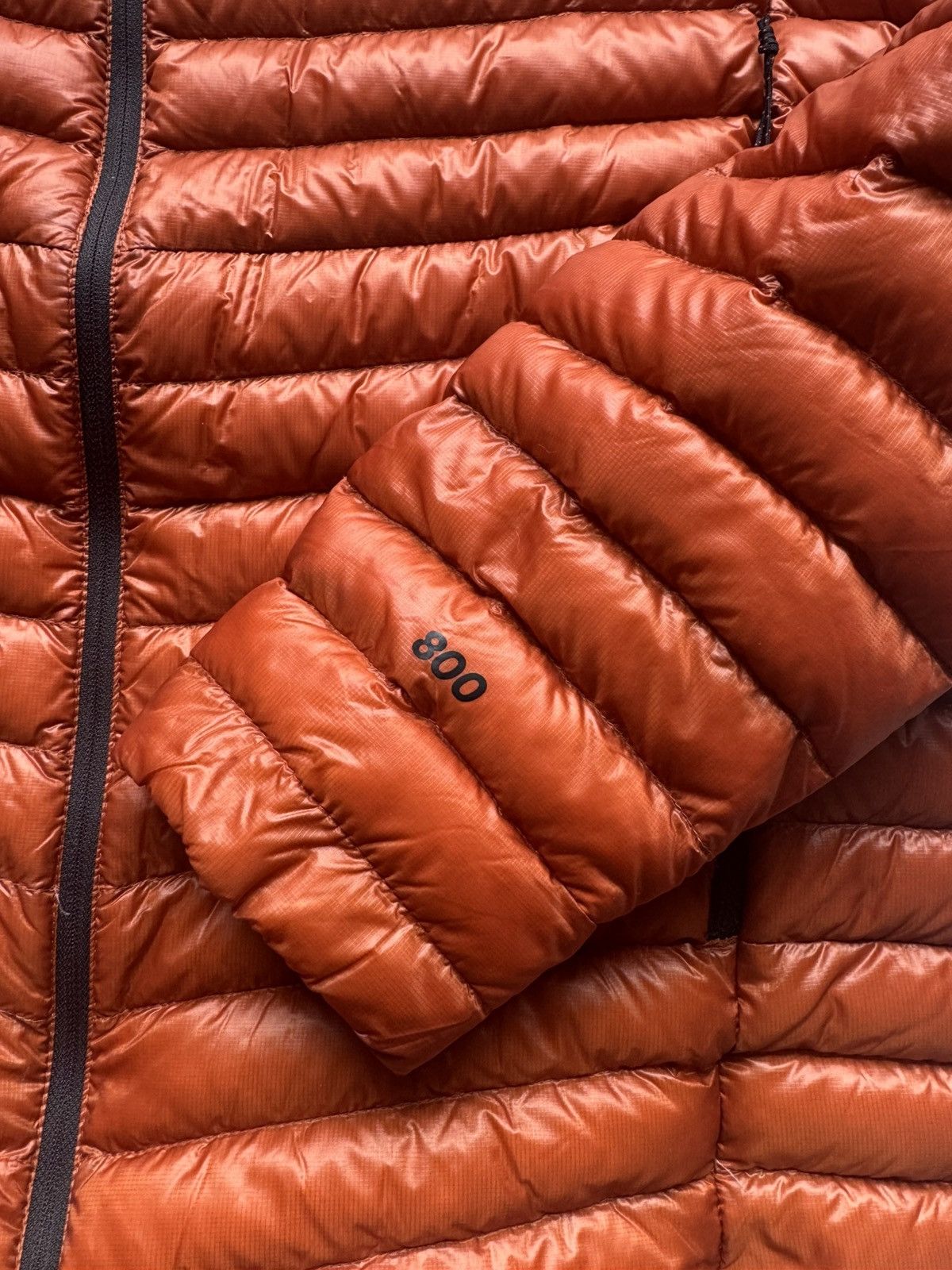 Mountain Hardwear Mountain Hardwear Ghost Whisperer Hoodie 800 Raw Carnelian Size US XL / EU 56 / 4 - 4 Thumbnail