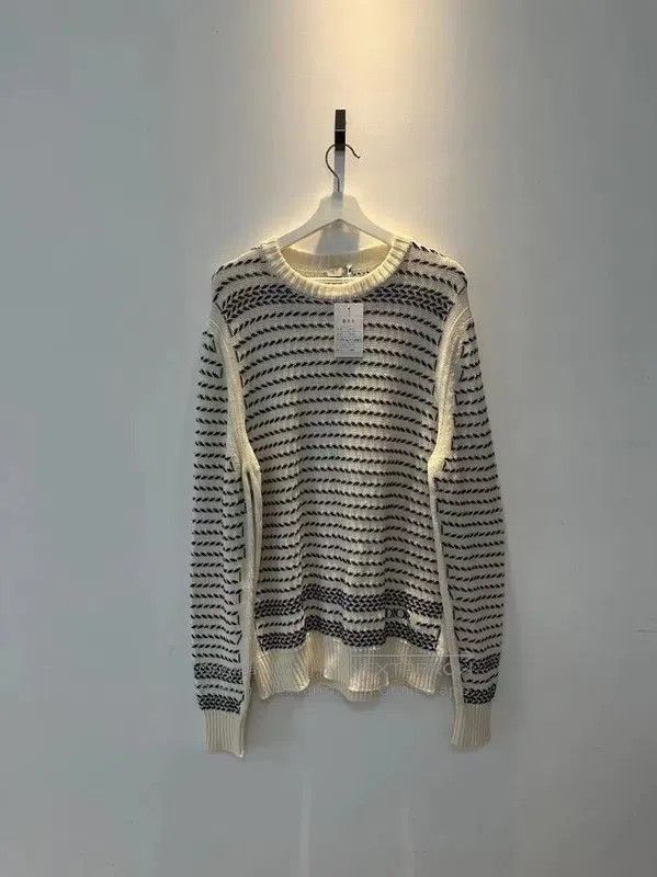 Dior Dior Men's Cream Wool Sweater . Size US L / EU 52-54 / 3 - 1 Thumbnail