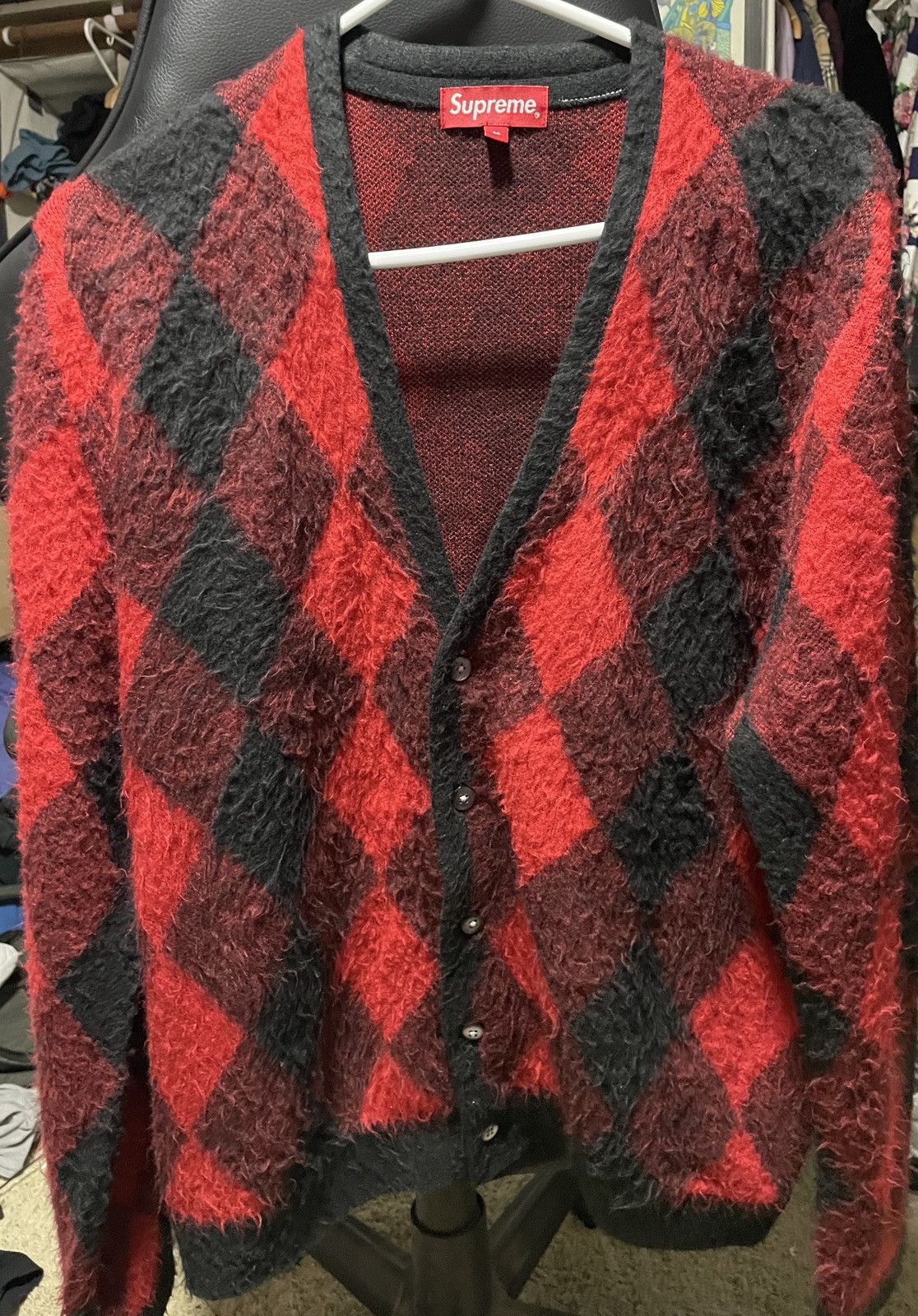 Supreme Cardigan | Grailed
