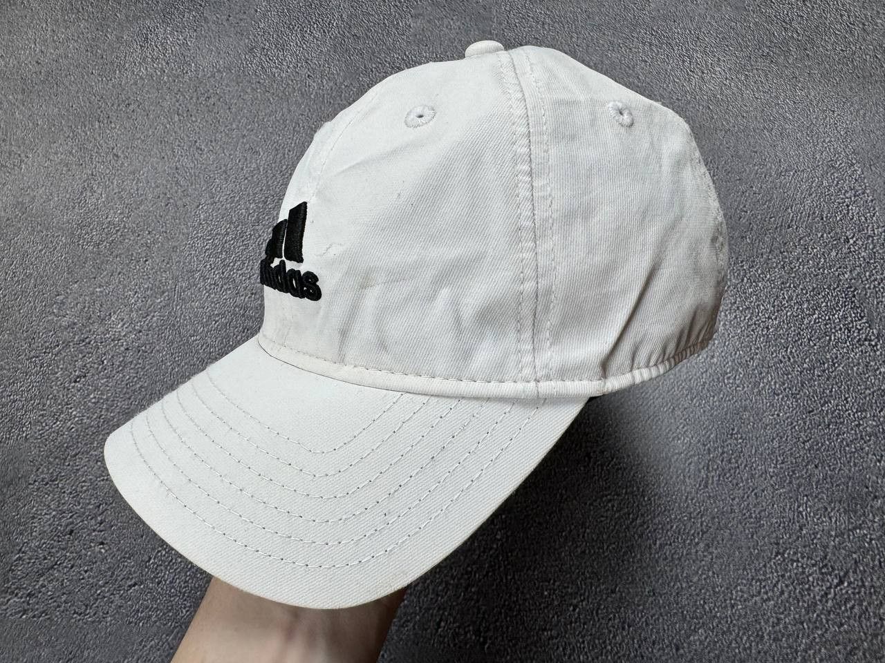Adidas Vintage Adidas white tennis cap hat Size ONE SIZE - 2 Thumbnail