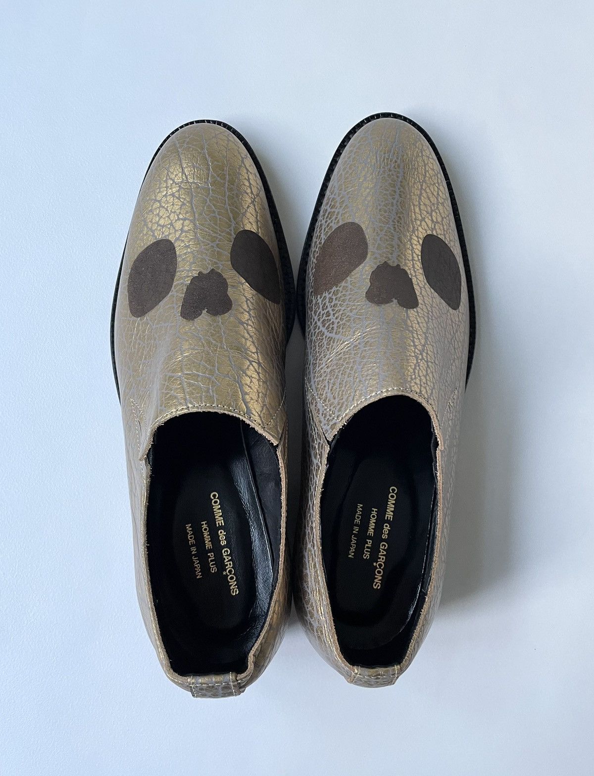 Comme des Garcons ‘Skull Print’ Leather Loafers Size US 8 / EU 41 - 9 Thumbnail
