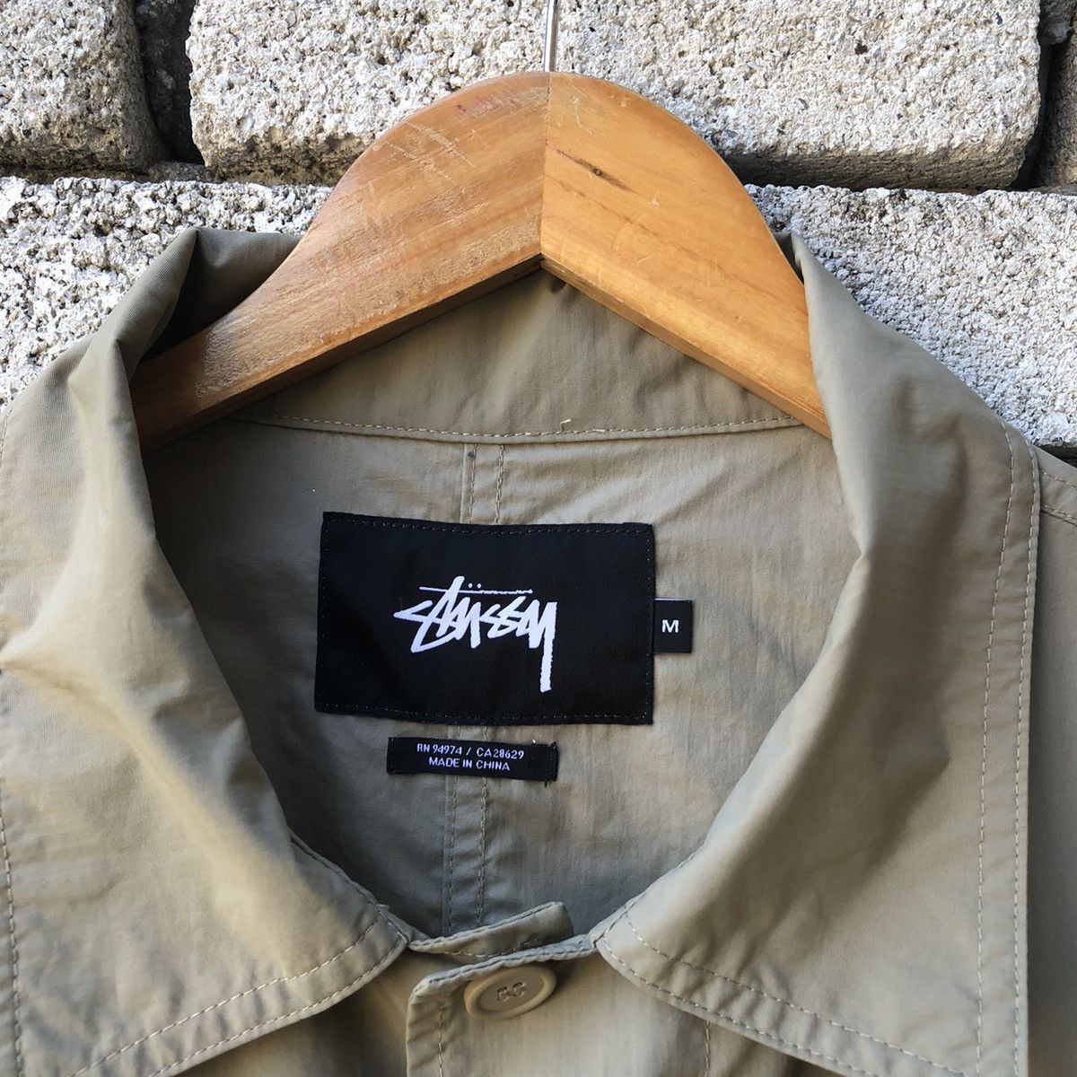 Stussy Stussy Lightweight Trench Coat Size US M / EU 48-50 / 2 - 2 Thumbnail