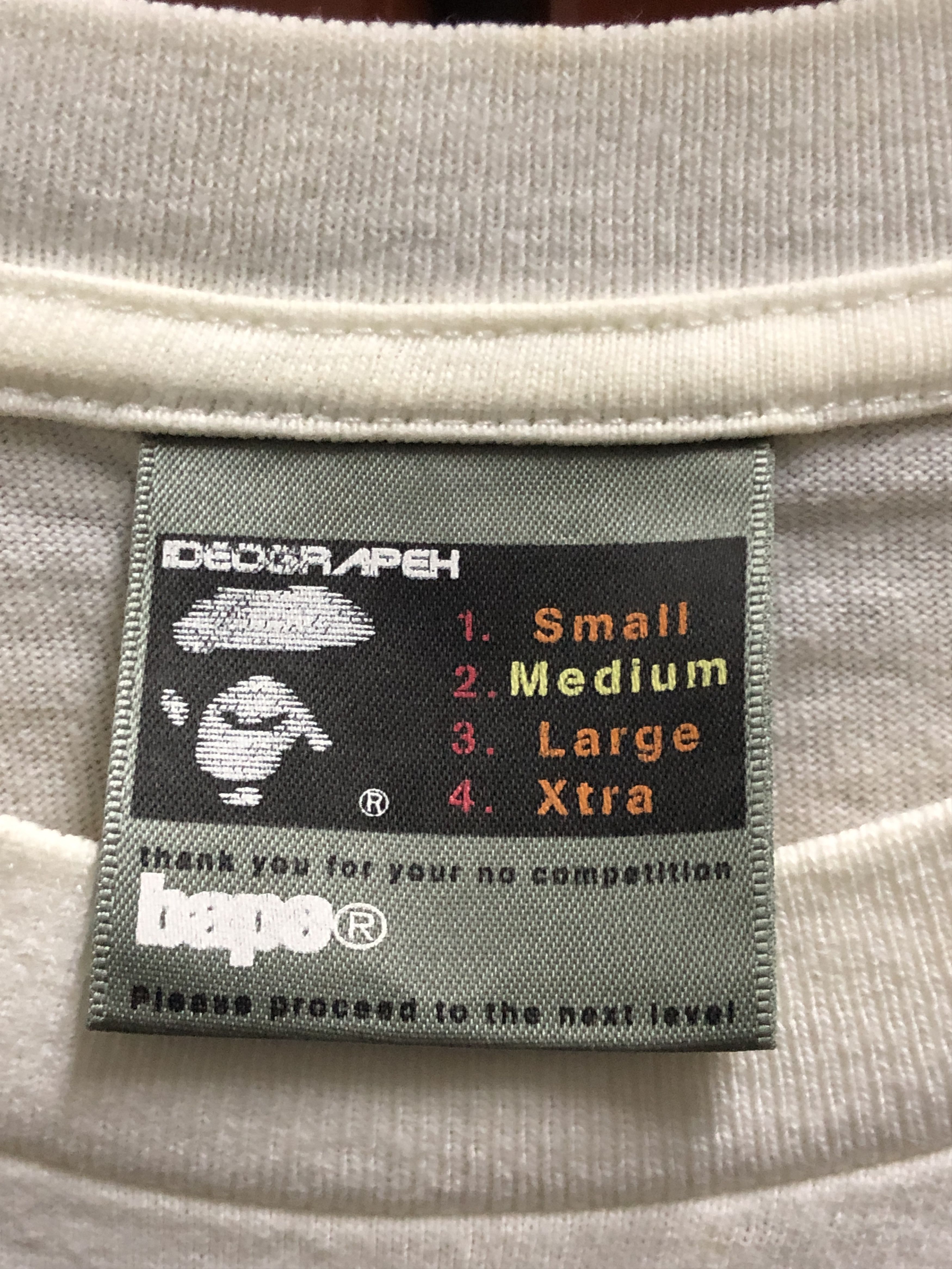Bape OG Vintage 2000 A Bathing Ape General Bapesta Tshirts Size US M / EU 48-50 / 2 - 4 Thumbnail