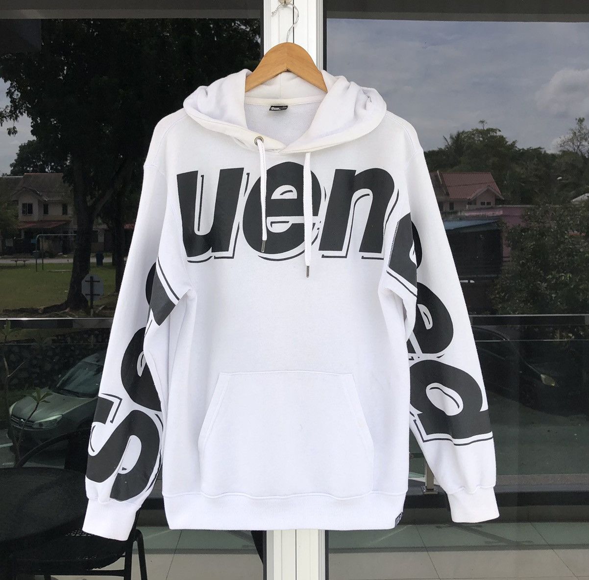 Japanese Brand B One Soul Big Spellout Printed Hoodies Size US L / EU 52-54 / 3 - 6 Thumbnail