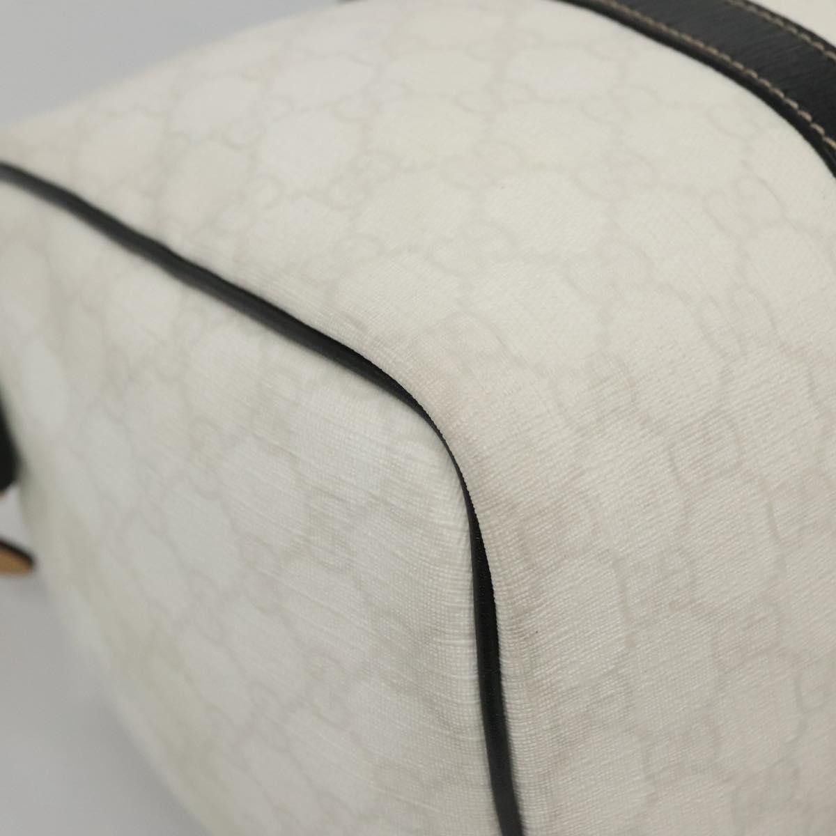 Gucci GUCCI GG Supreme Boston Bag Pvc White Gold Size ONE SIZE - 11 Thumbnail