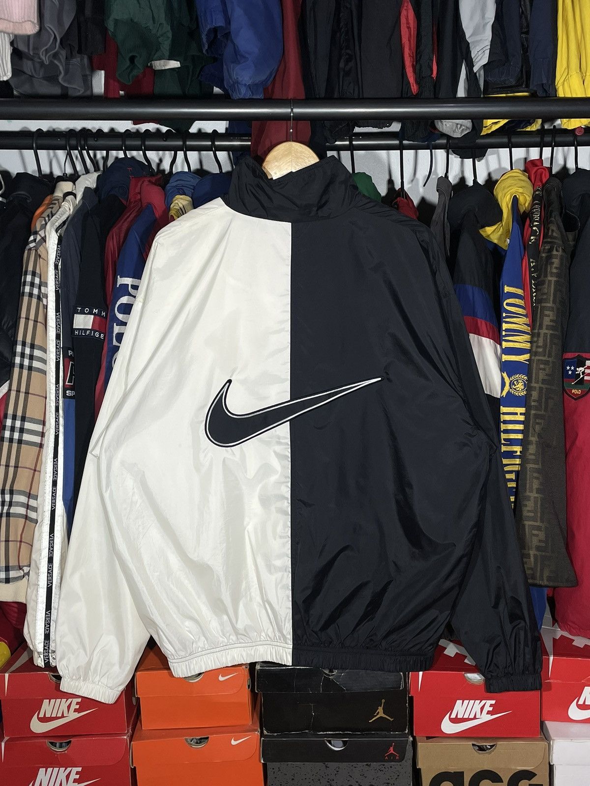 Windbreaker Nike Big Swoosh Vintage 90’s