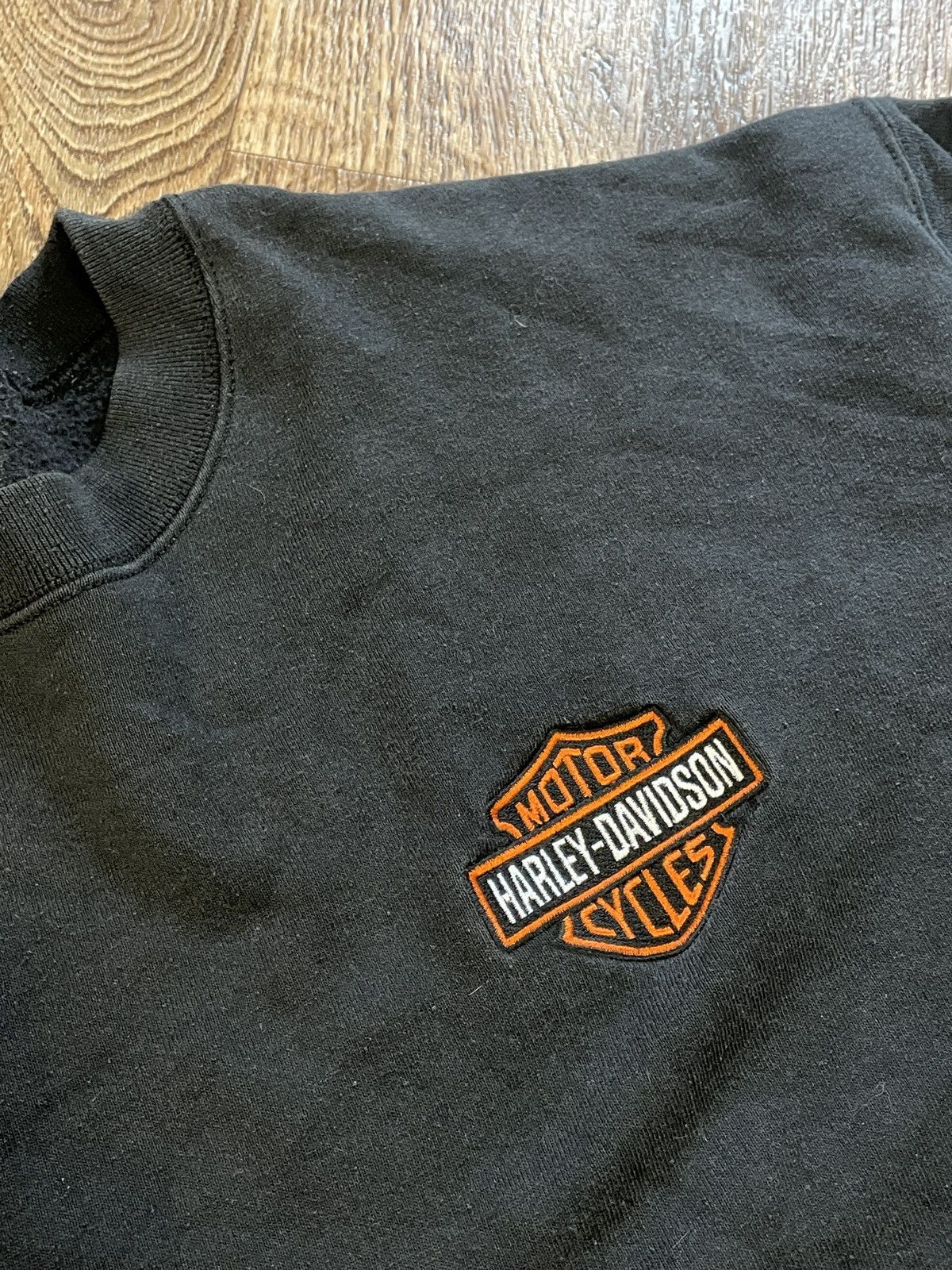 Harley Davidson RARE Vintage Harley Davidson Sweatshirt Faded Size US XXL / EU 58 / 5 - 5 Thumbnail