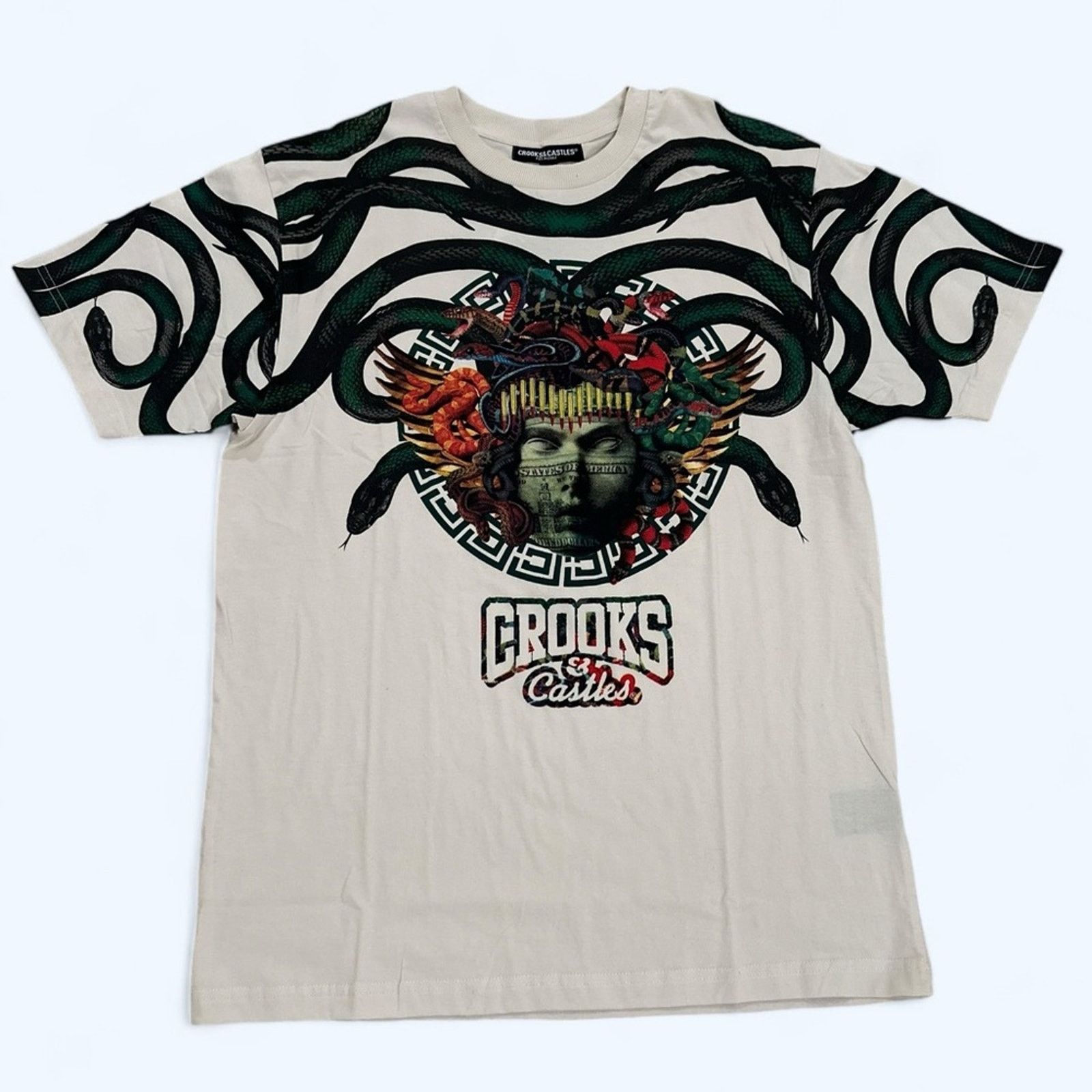 Crooks & Castles NWT Crooks & Castles Money Snake Tee Size US L / EU 52-54 / 3 - 1 Thumbnail
