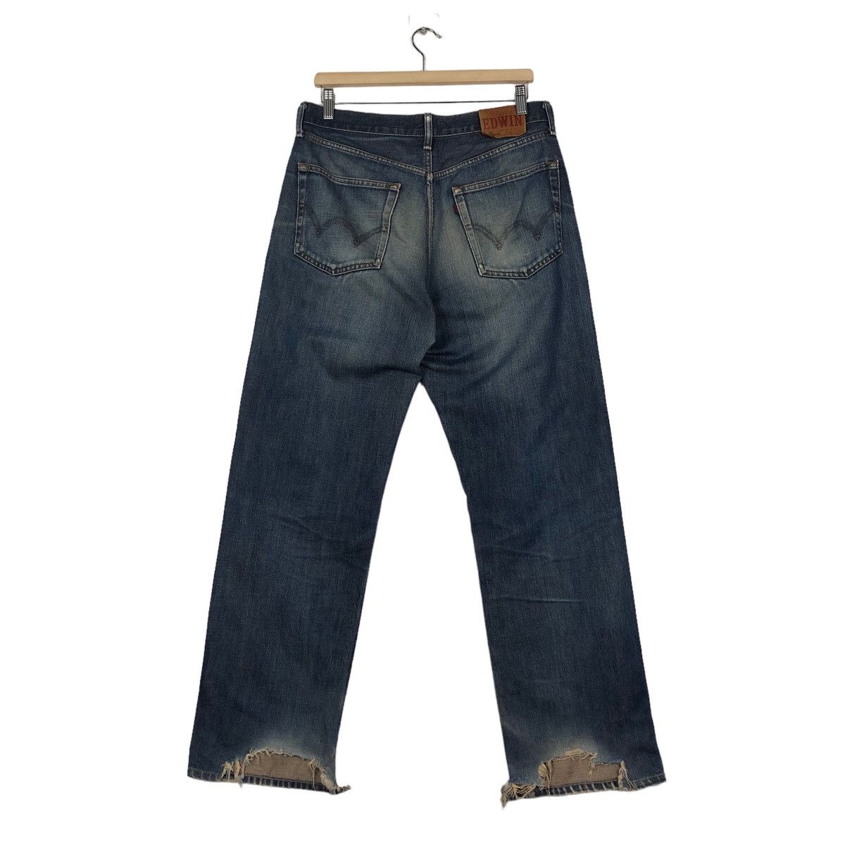 Edwin 🔥Vintage Edwin 503 Denim Jeans Flare Issey Miyake Size US 32 / EU 48 - 8 Thumbnail