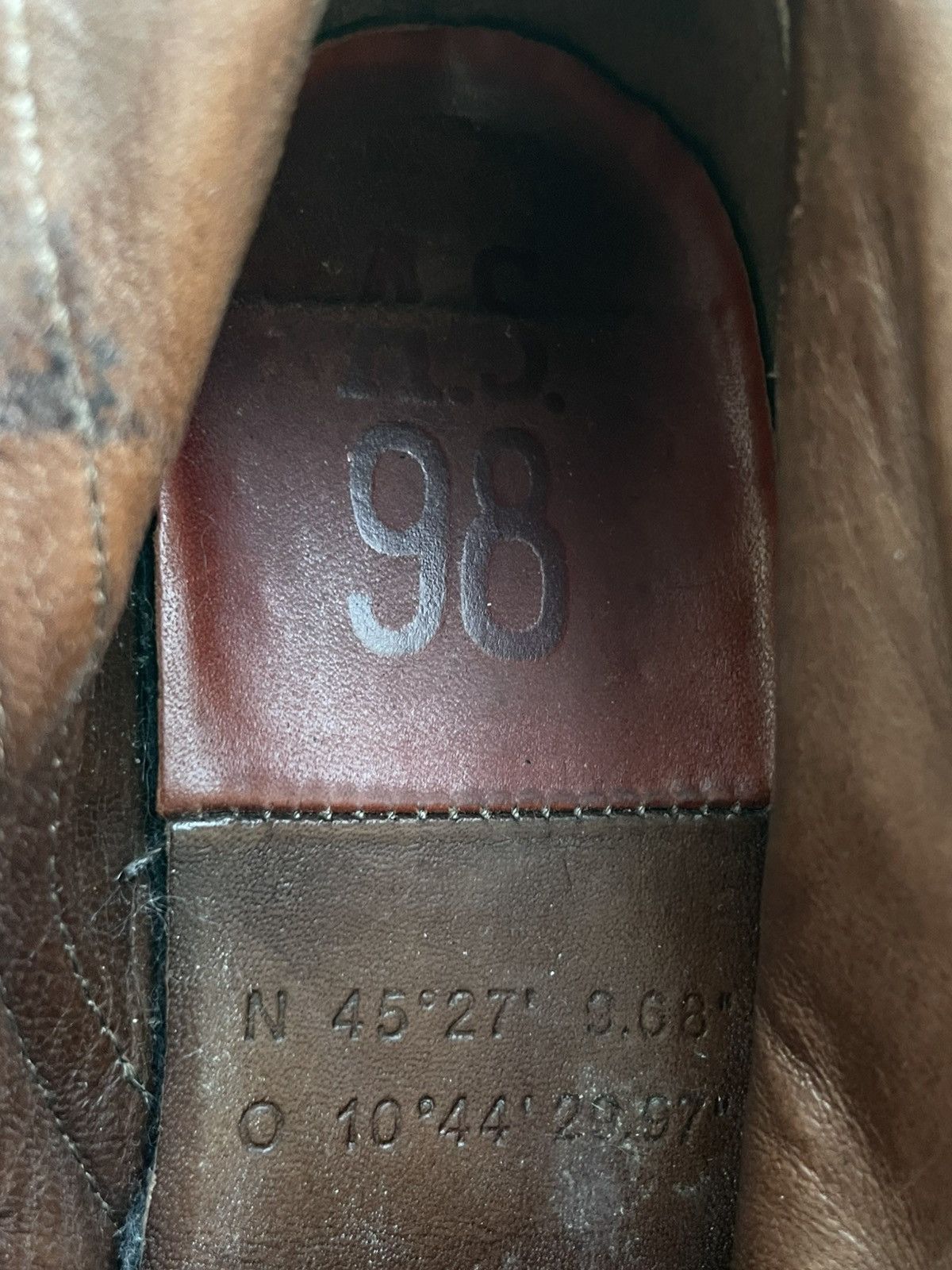 A.S.98 Vintage Archive A.S.98 Goat Fur Leather Biker Boots RARE Size US 7 / IT 37 - 7 Thumbnail