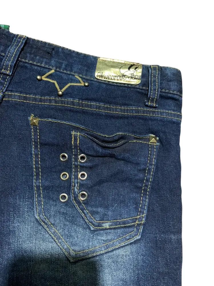 Hysteric Glamour 2000s Glamorous hybrid studded denim hot pants mini skirt Size 30" / US 8 / IT 44 - 7 Thumbnail