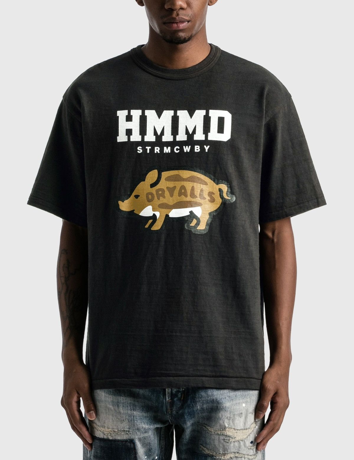 Human Made SALE🔥Human Made T-Shirt #2113 Black Pig Size US XL / EU 56 / 4 - 3 Thumbnail