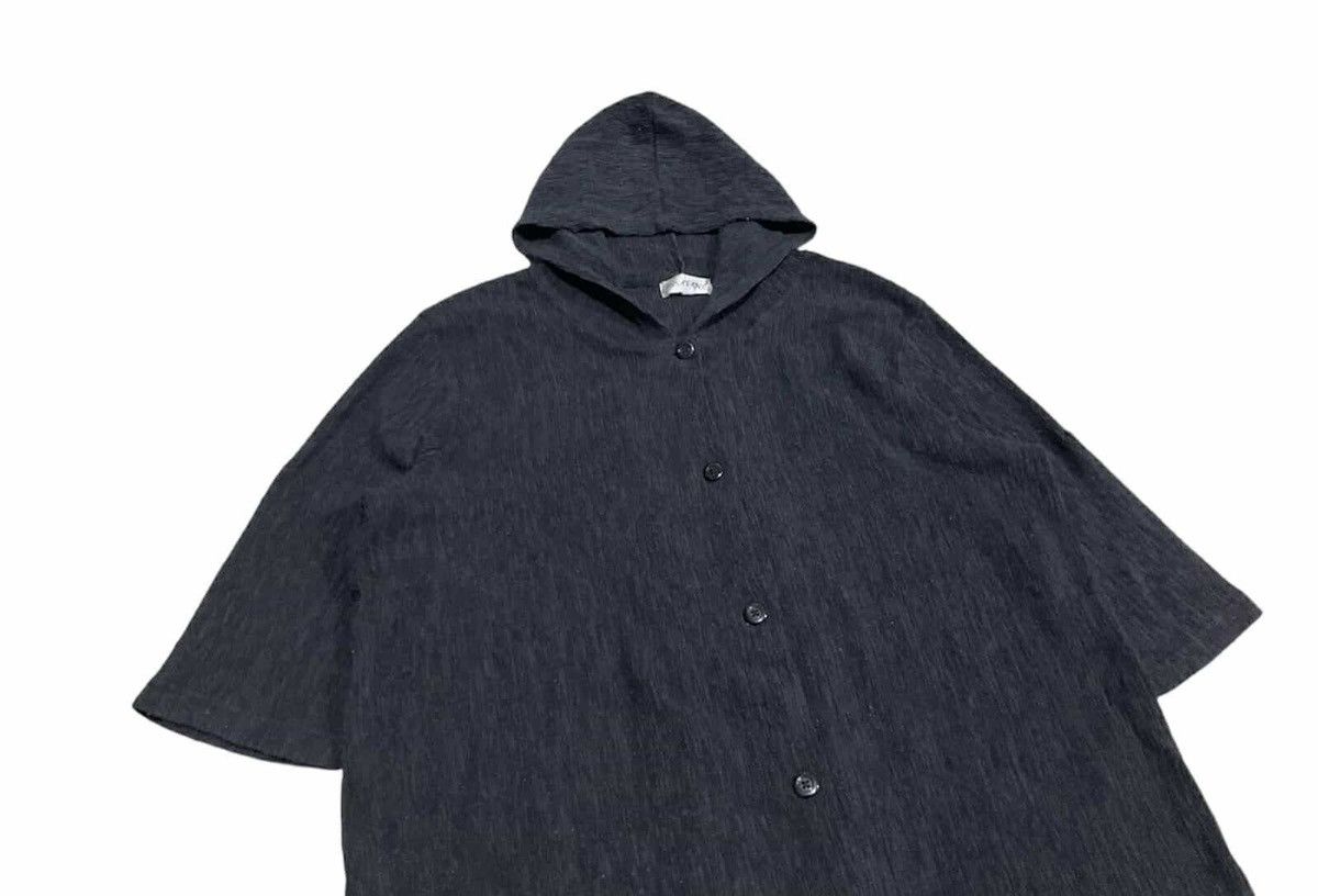 Issey Miyake × Japanese Brand × Pleats Please Issey Miyake 🔥Issey Miyake Style Platane Pleats Hoodie Size US XL / EU 56 / 4 - 3 Thumbnail
