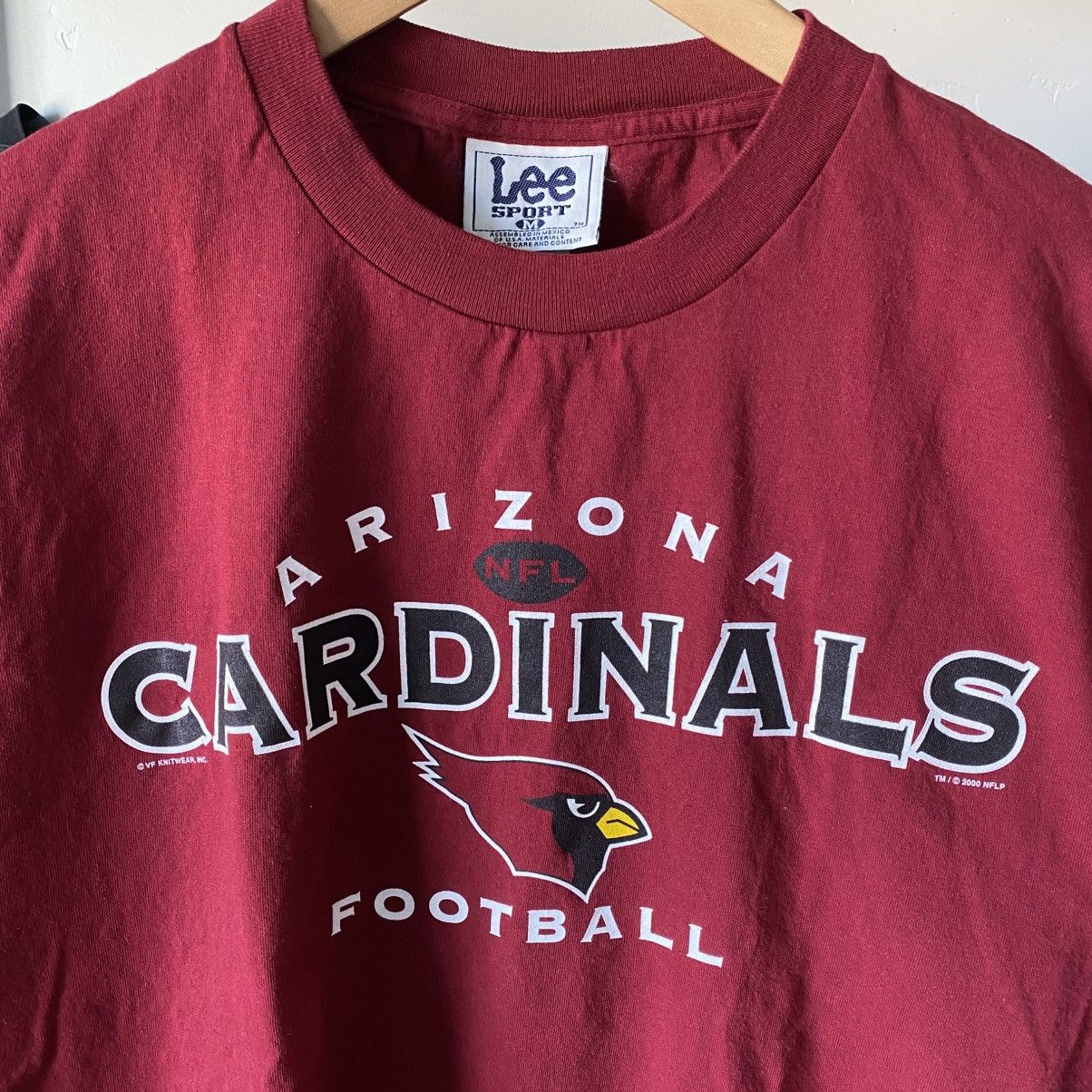 Lee Vintage Arizona Cardinals T-Shirt NFL Football 2000 Y2K Size US M / EU 48-50 / 2 - 2 Thumbnail