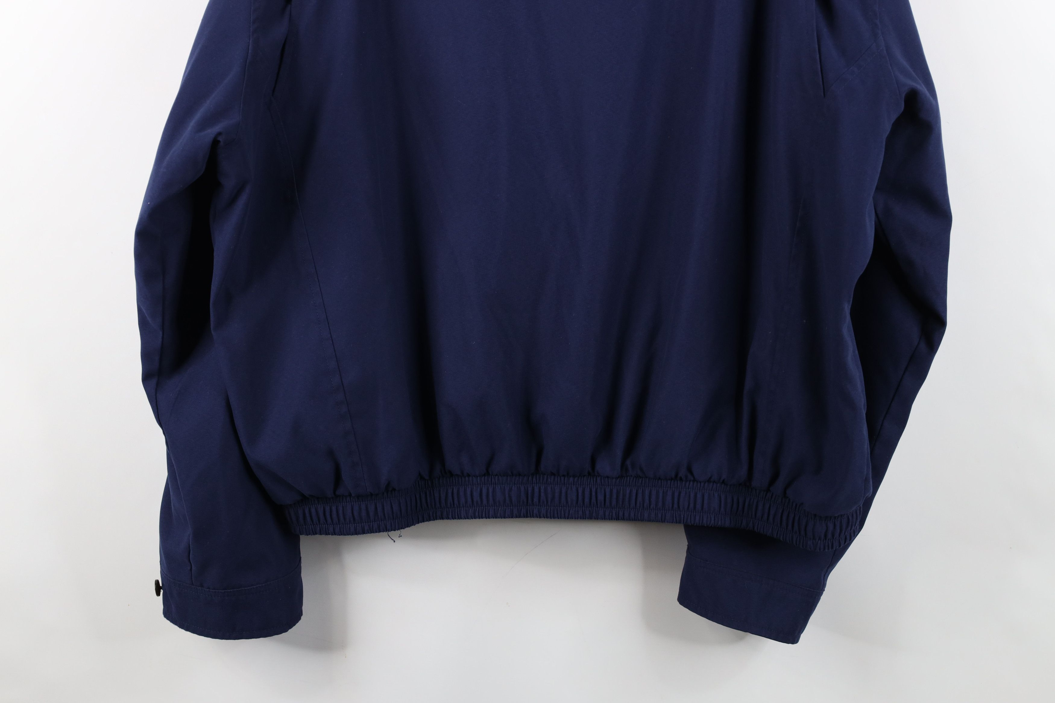 Ralph Lauren Vintage 90s Ralph Lauren Microfiber Bomber Jacket Navy Blue Size US XL / EU 56 / 4 - 15 Thumbnail