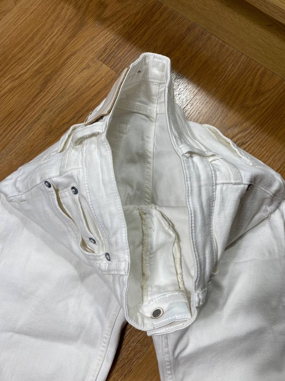 Allsaints × Japanese Brand Crazy Crash Dirty Baggy Faded Jean Japan Avant Garde Style Size US 28 / EU 44 - 15 Thumbnail